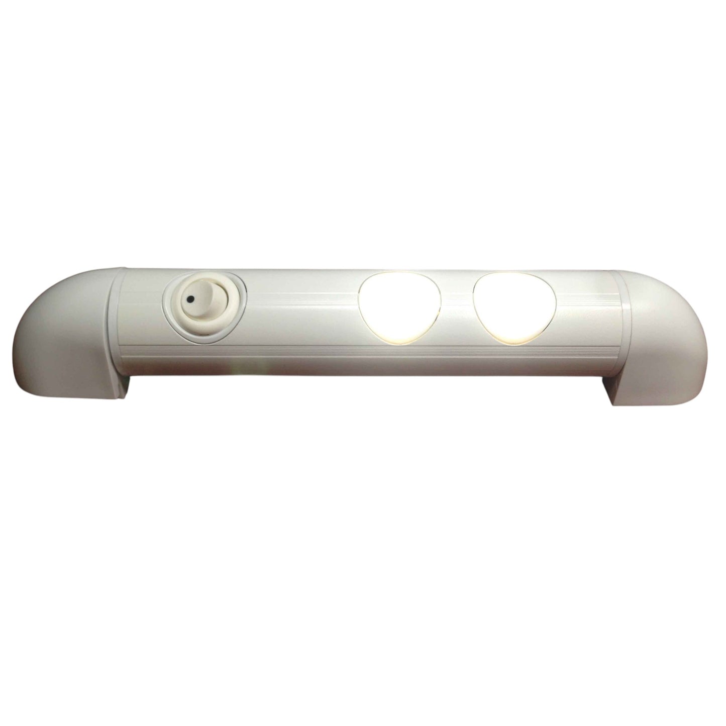 Pactrade Marine Boat Tiltable LED Rail Light Cool White PC Plastic High Power