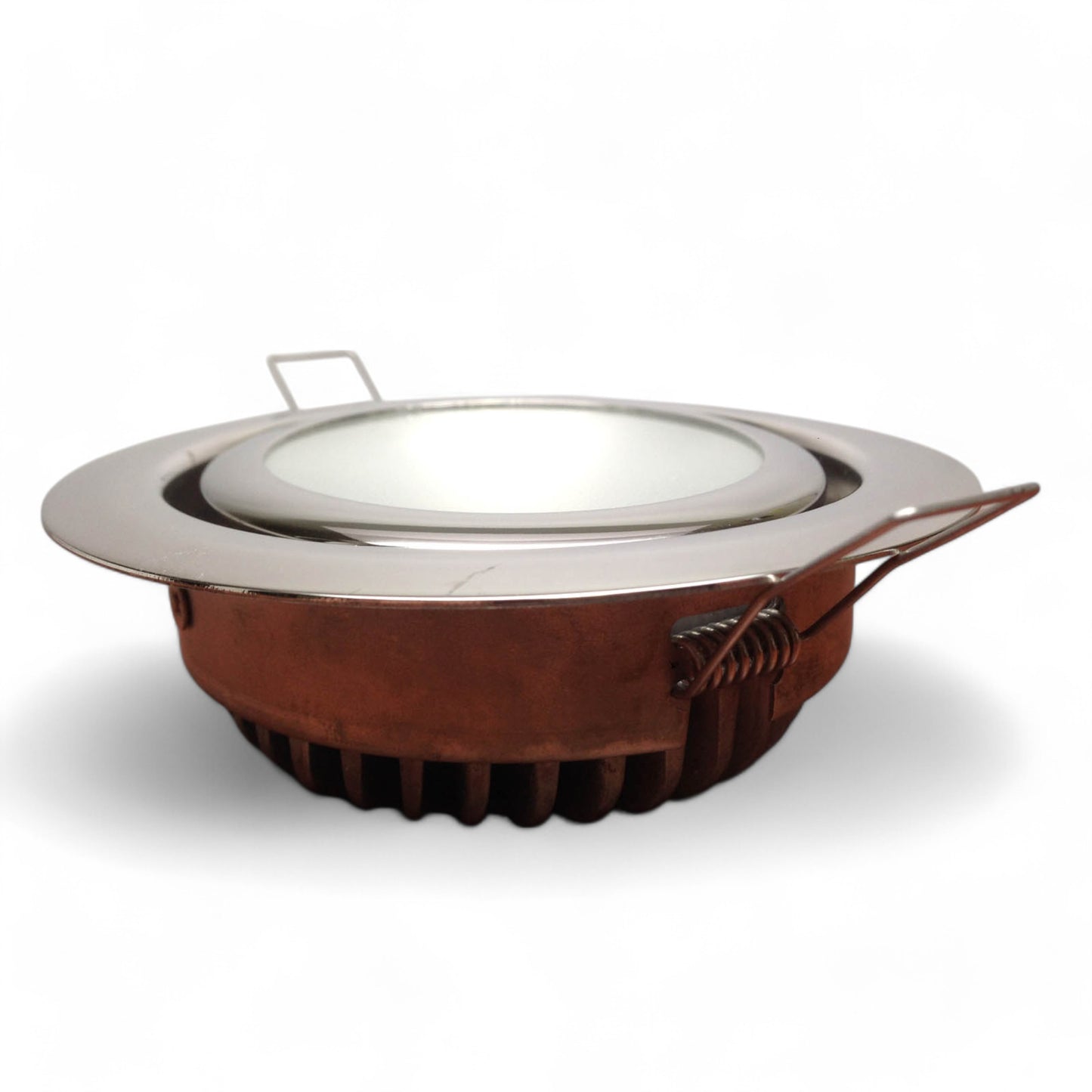 Pactrade Marine Boat LED Ceiling Light Flush Mount With Clips SS Rim Warm White