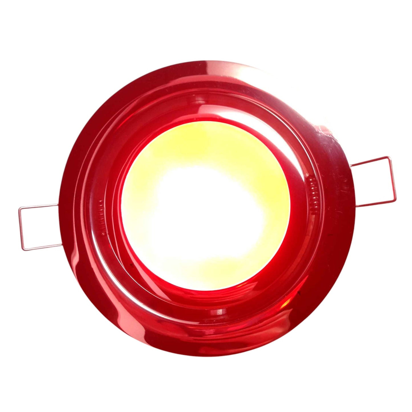 Pactrade Marine Boat LED Ceiling Light Flush Mount With Clips SS Rim Warm White