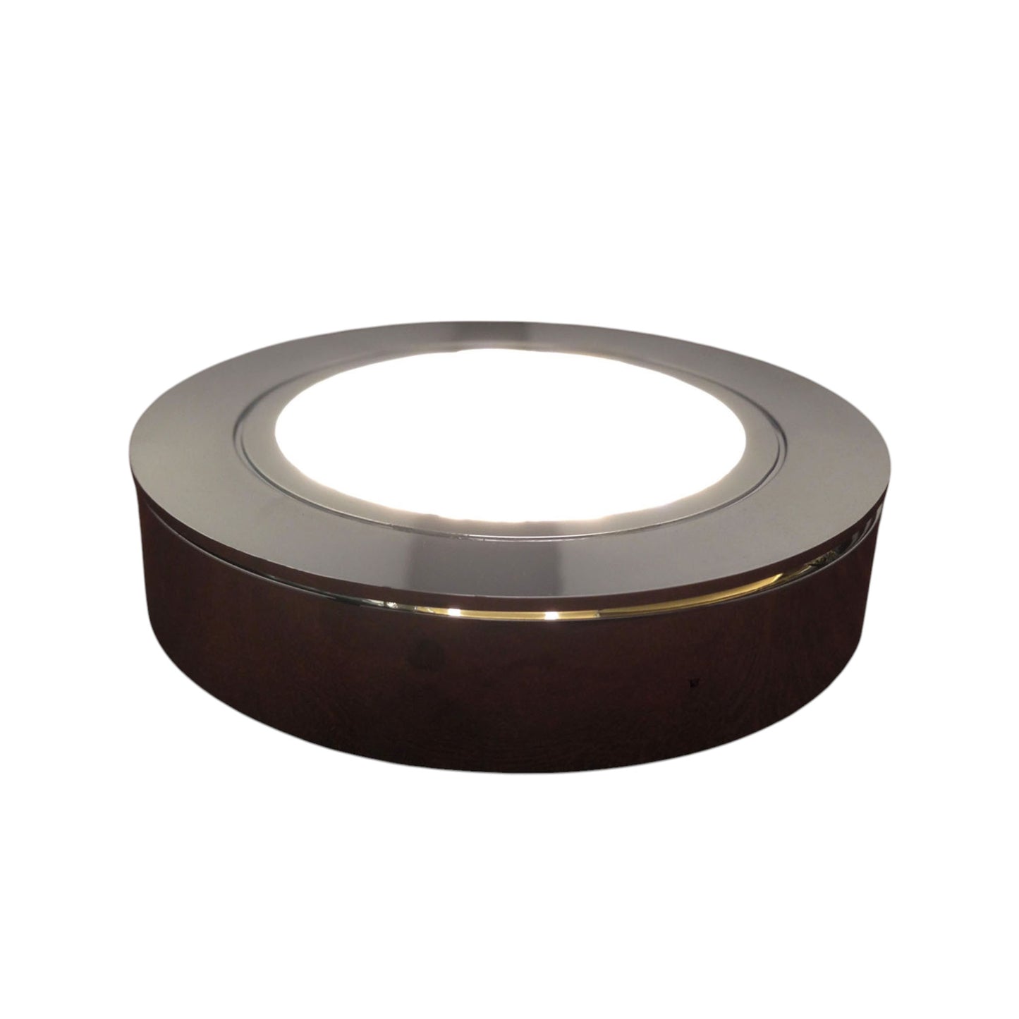 Pactrade Marine Boat LED Round Ceiling Light IP44 Waterproof Surface Mount Chrome Plated
