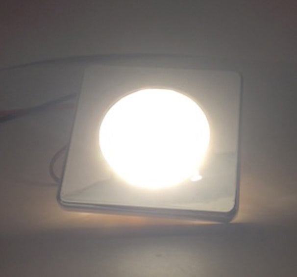 Pactrade Marine Boat LED Square Ceiling Light IP44 Waterproof Super Slim Surface Mount