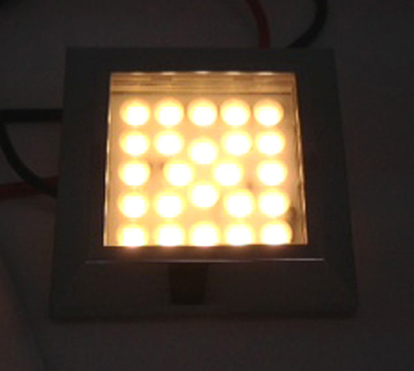 Pactrade Marine Boat LED Square High Accent Ceiling Light IP44 Waterproof Surface Mount