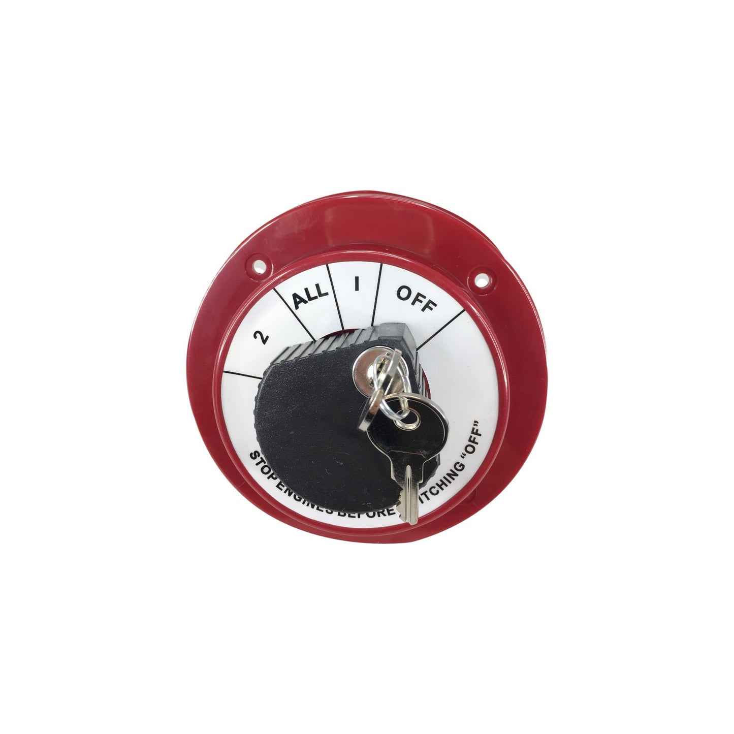 Pactrade Marine Boat Dual Battery Selector Disconnect Switch w/ Lock 250A 6-32V
