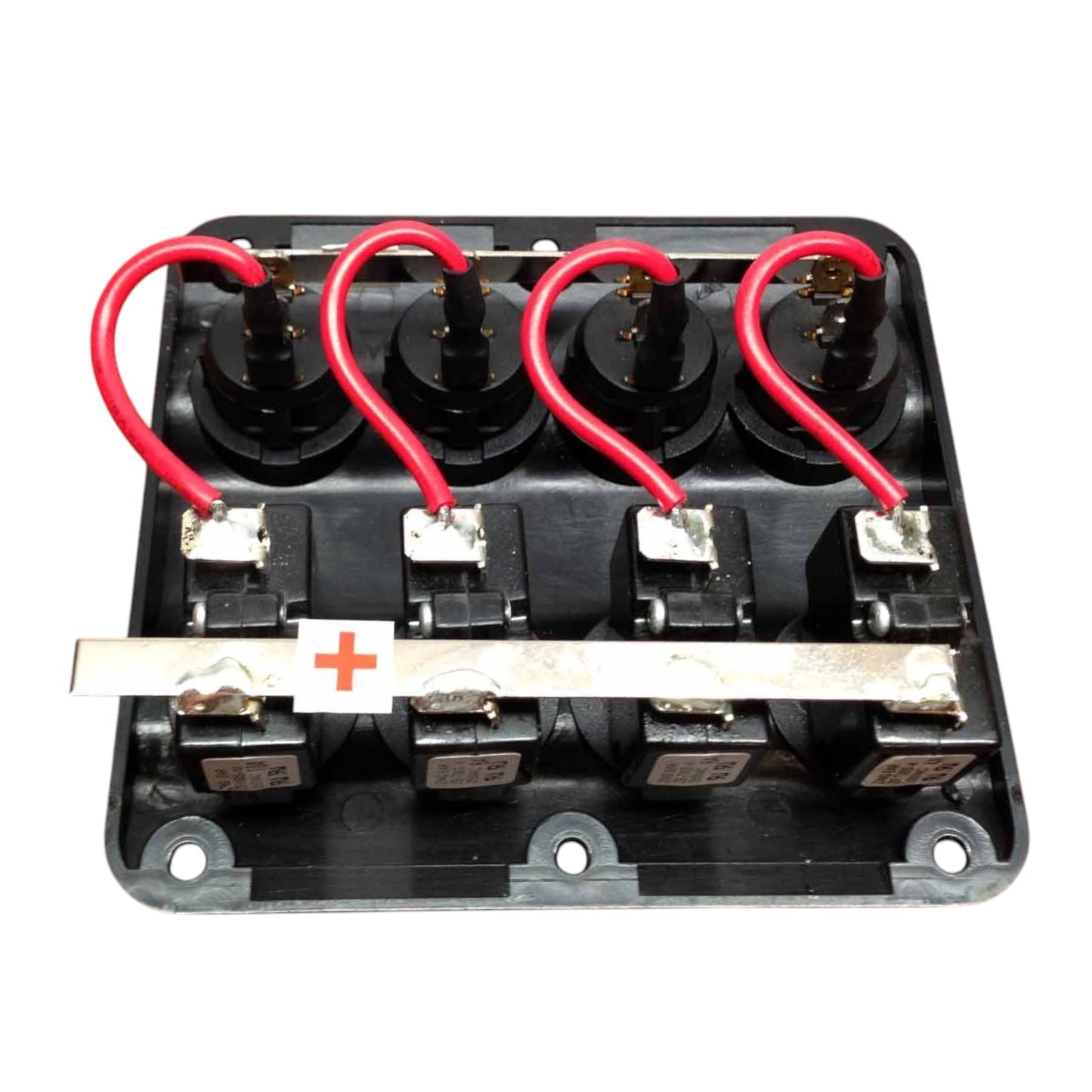 Pactrade Marine Boat Splashproof Wave Design Switch Panel UL LED Indicator