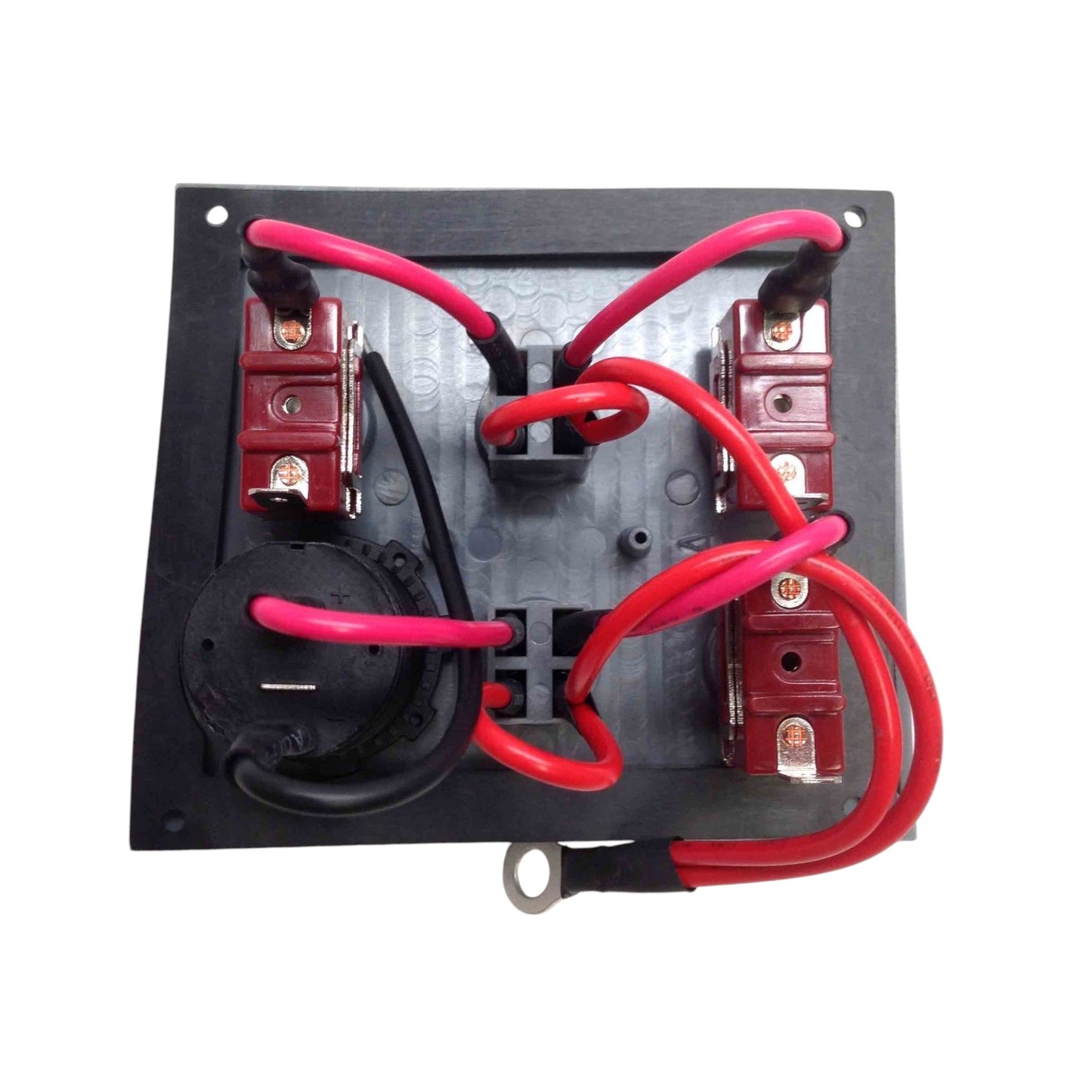 Pactrade Marine Boat Gray Switch Panel Cigarette Plug 1 Momentary Switch 2 Reg Switch