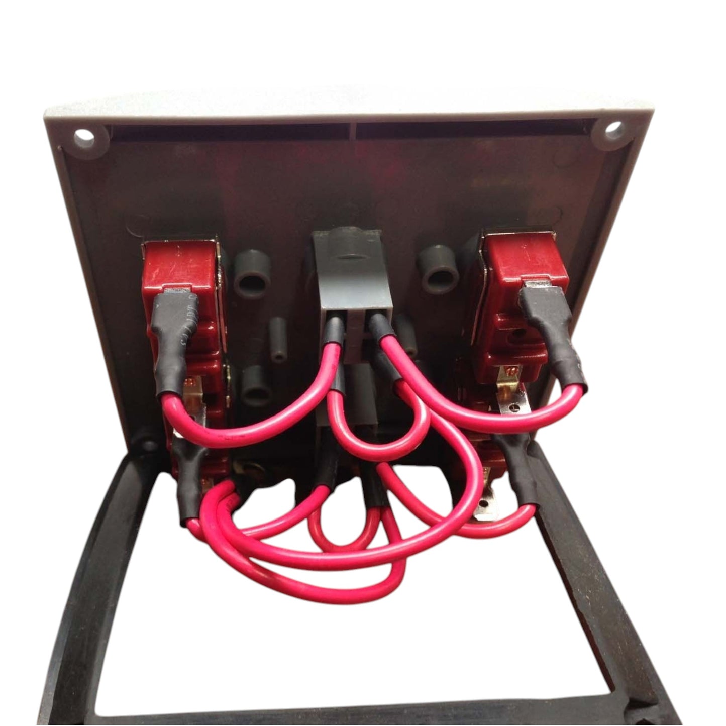 Pactrade Marine Boat 4 Gang Splash Proof Switch Panel with LED Indicator Light