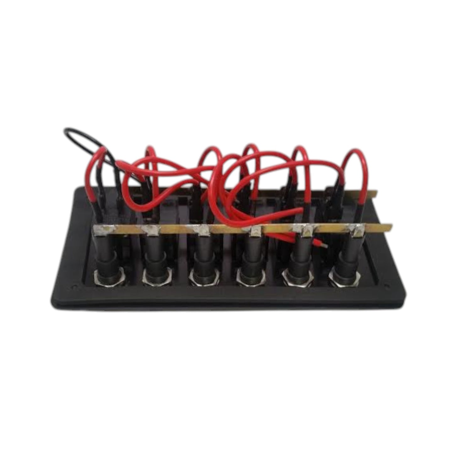 Pactrade Marine Boat Waterproof Black Aluminum Switch Panel USB Charger 3.5X7.5"