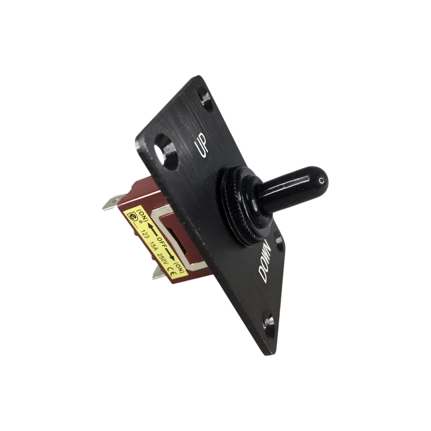 Pactrade Marine Boat Trim Tab Momentary Toggle Switch Panel 3-Way Mom.-Off-Mom.