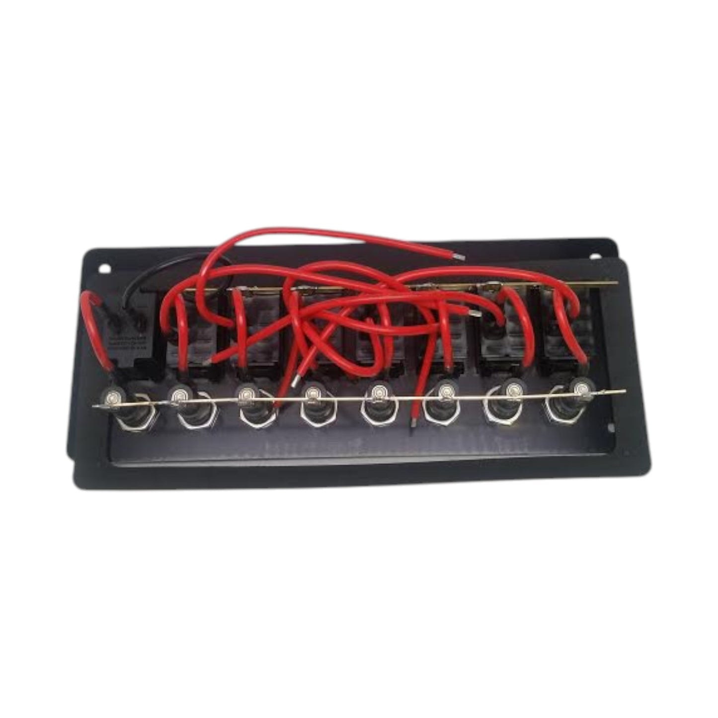 Pactrade Marine Boat Waterproof Aluminum LED Switch Panel W/ USB Charger 3.5 X 9.5"