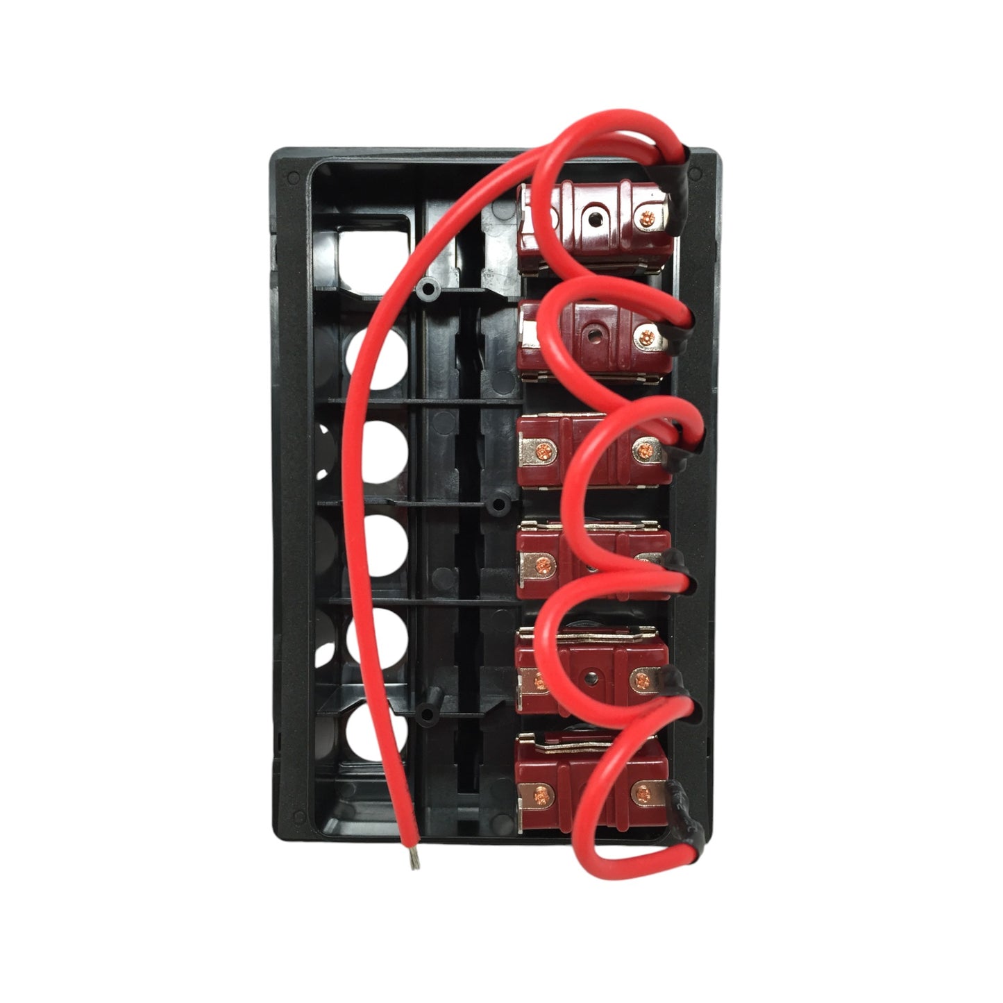 Pactrade Marine Boat 6 Gang Waterproof Switch Panel ABS 12V DC 3.8"X6"X1.4" UL Approved