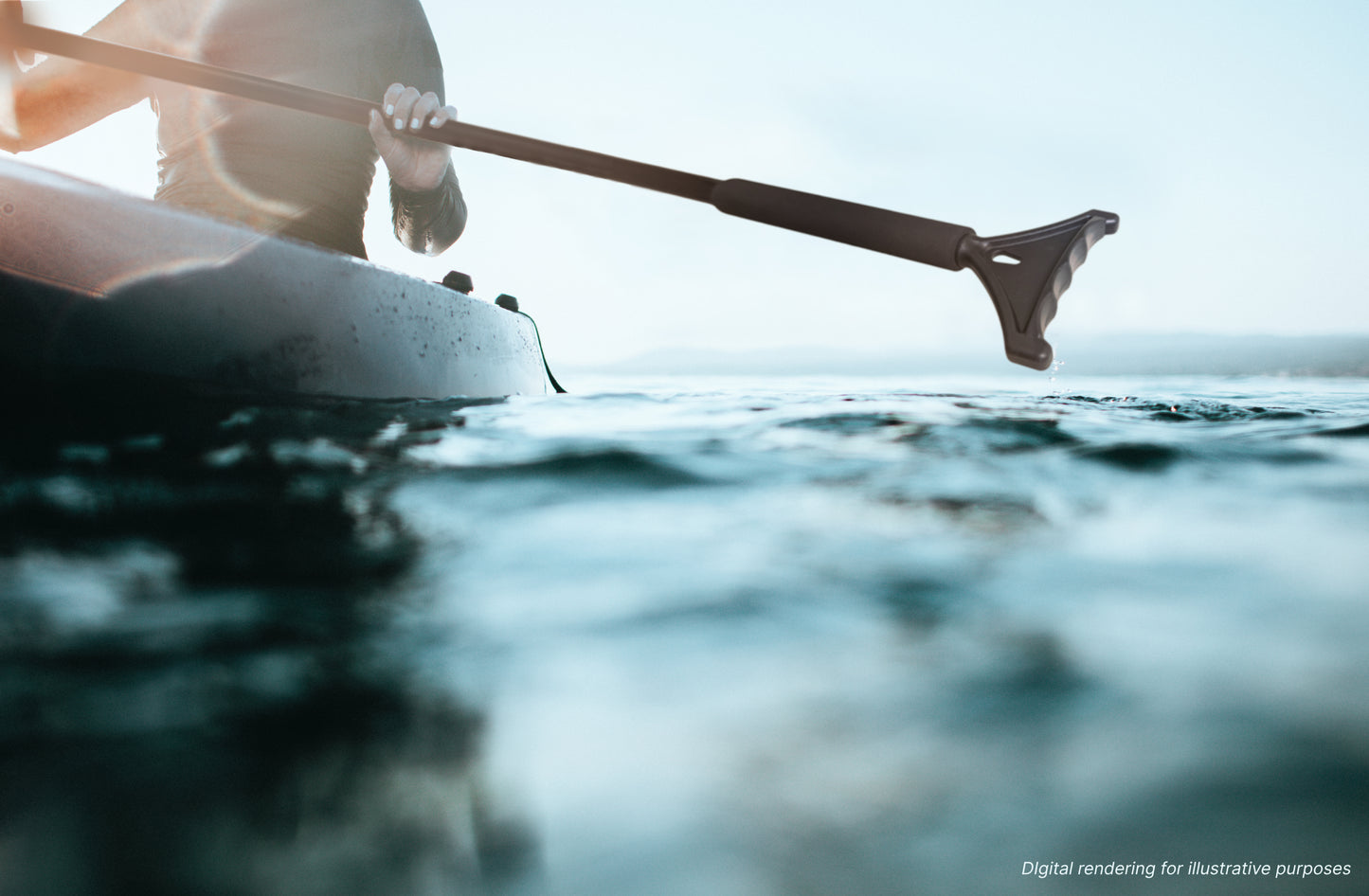 Pactrade Marine Stakeout Stick/Push Pole for Boats Kayaks Fishing, 8-Foot Length (2X 4-Foot Sections) - Shallow Water Anchoring and Maneuvering - Lightweight Quiet Precise