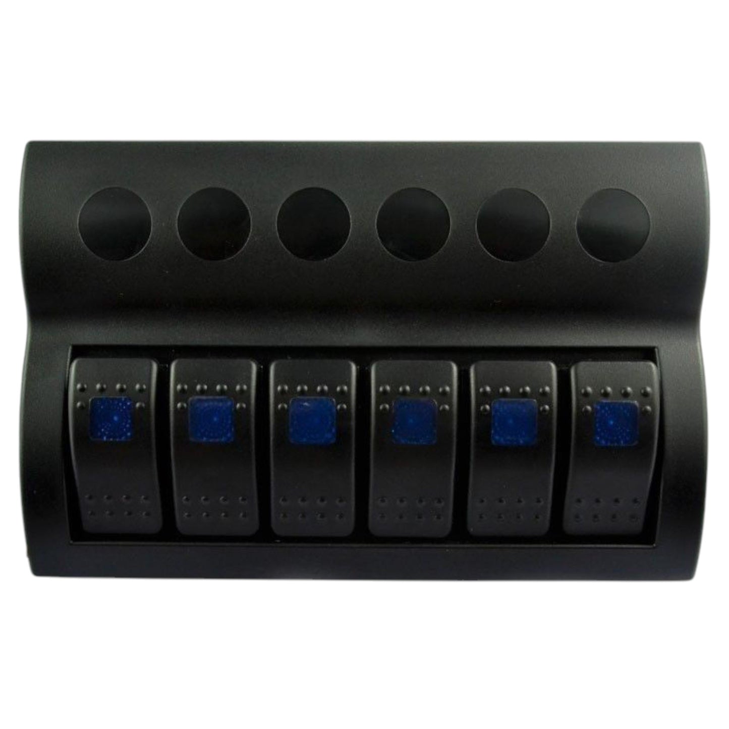 6 Gang Pactrade Marine Boat Rocker Switch Panel Circuit Breaker LED Indicator
