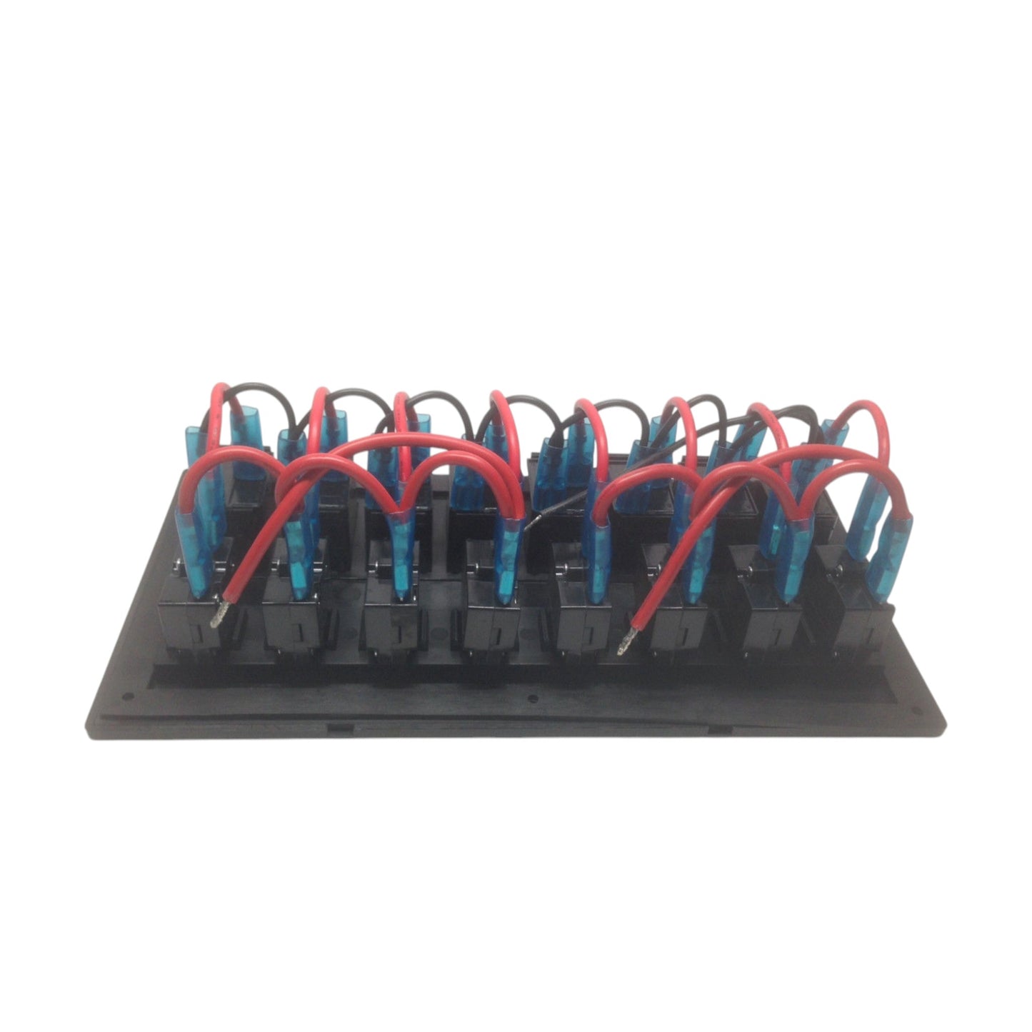 Pactrade Marine Details about Marine Boat Switch Panel 8 Gang With Blue LED Indicator Rocker Circuit Breaker