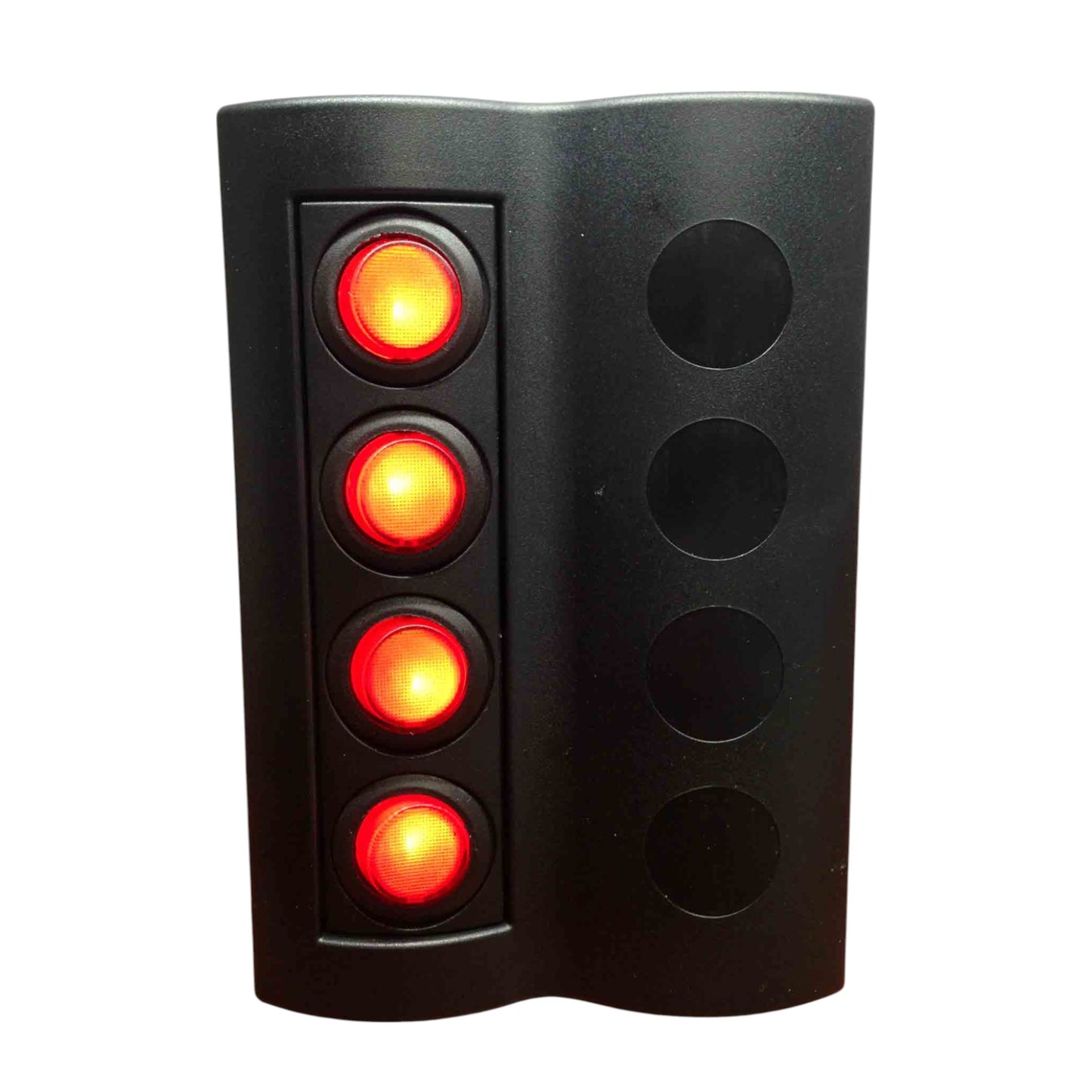 Pactrade Marine Boat Circuit Breaker Switch Panel 4 Gang With LED Indicator Rocker