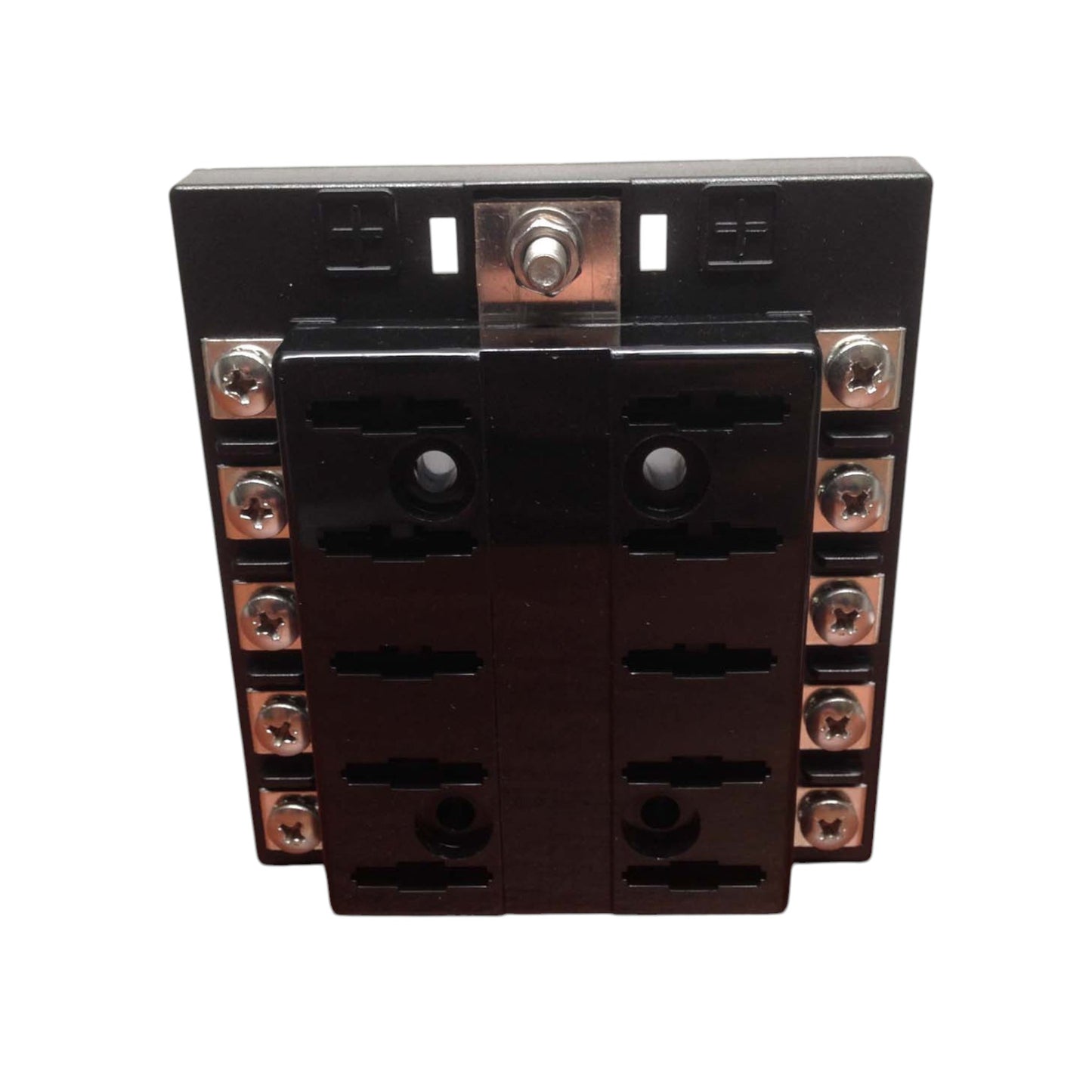 Pactrade Marine 10 Gang Quick Connect Terminal Blade Auto Fuse Panel Holder With Bolts