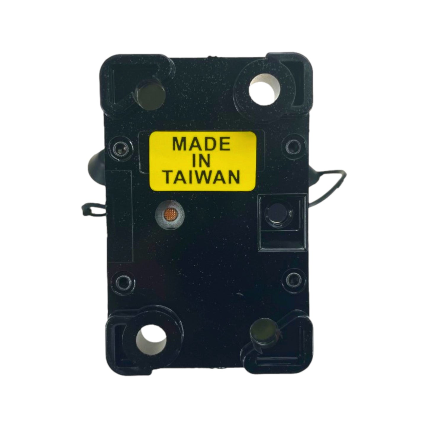 Pactrade Marine Boat Auto Battery Trailer RV Trolling Motor Bus High-Amp Circuit Breaker 12-42V DC Maximum Black Waterproof Manual Reset Button UL Rated Electrical Switch Mount Cover (100 Amp)