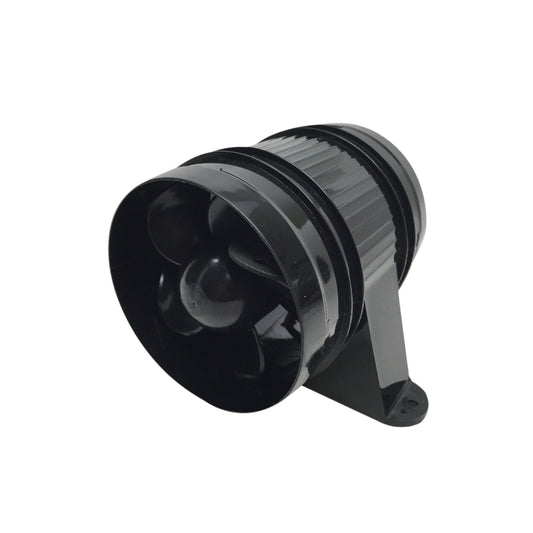 Pactrade Marine High Performance Turbo Fan Inline 12V Boat Bilge Blower Fan 200 CFM For 4-Inch Diameter Hose Water Resistant Inline Duct Fan 12Volt for Boat Heads Engine Bilges Galleys RVS Yacht