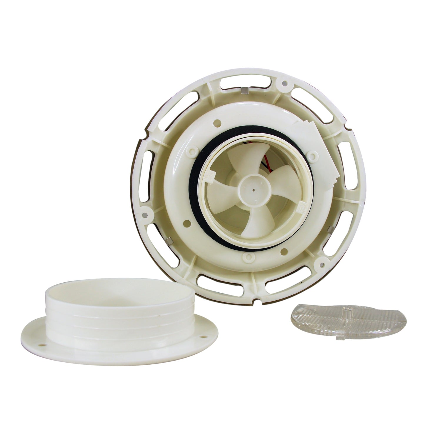 Pactrade Marine Boat 700CU FT Solar Ventilator Rechargeable Battery Stainless Steel Cover