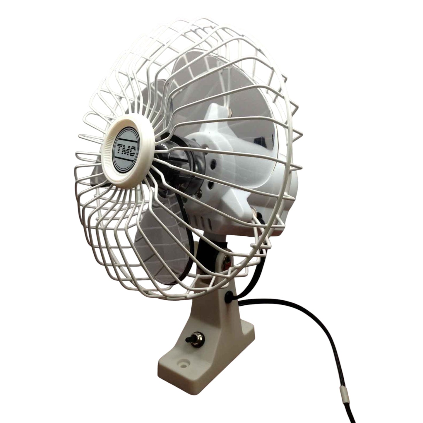 Pactrade Marine Boat TMC 12V Whisper Quiet Oscillating Fan 6" D Cabin And Galley