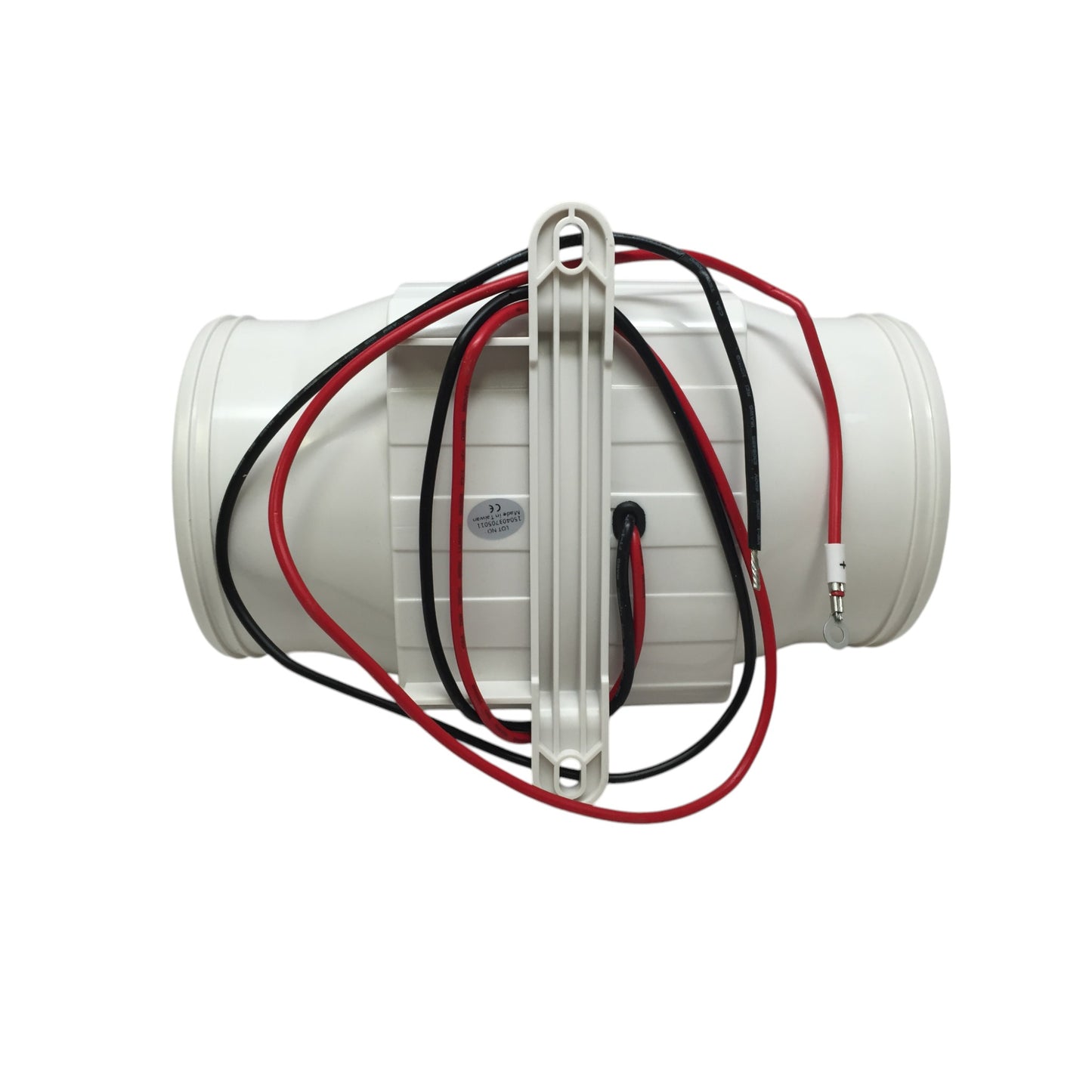 Pactrade Marine High Performance White In Line Bilge Blower 12V 230CFM 10Amp 15A Fuse