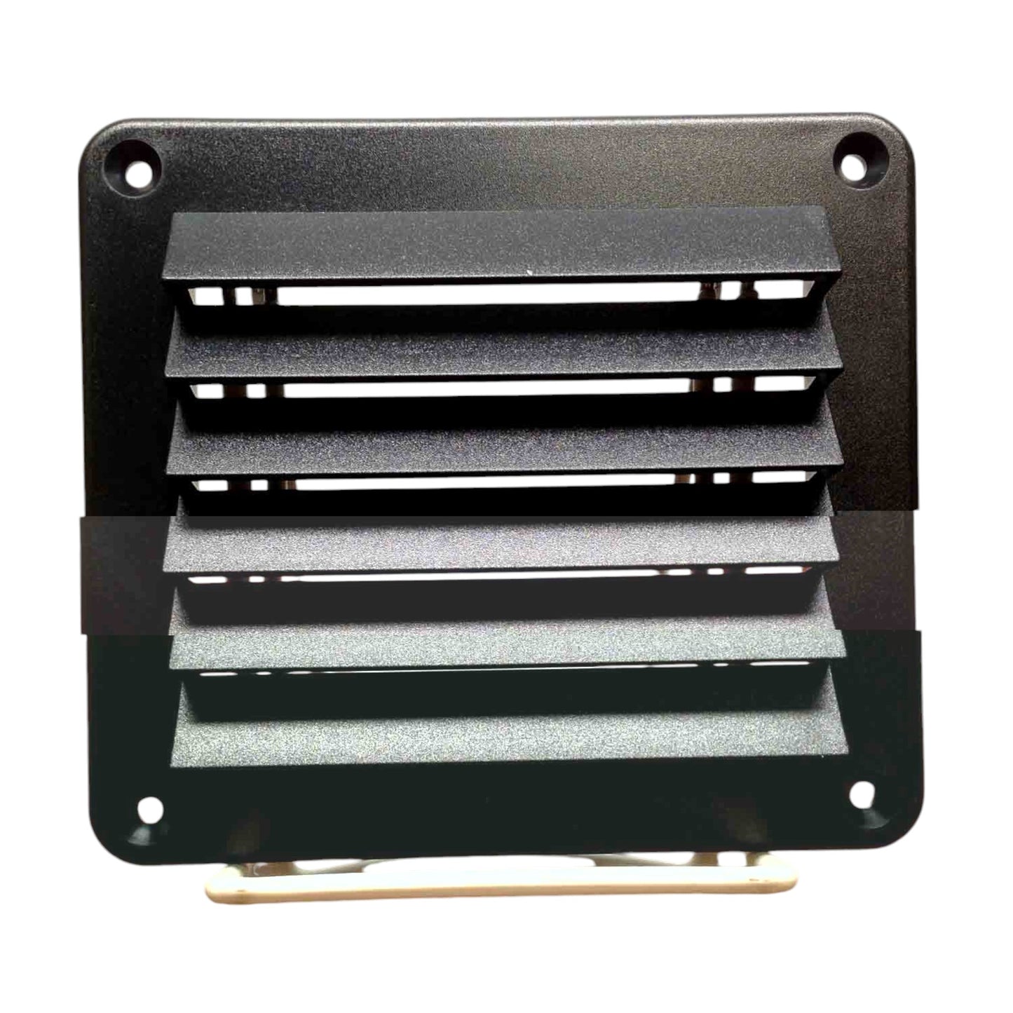 Pactrade Marine Boat ABS Black Louver Ventilator Cover Plate 5.5" X 4 7/8"