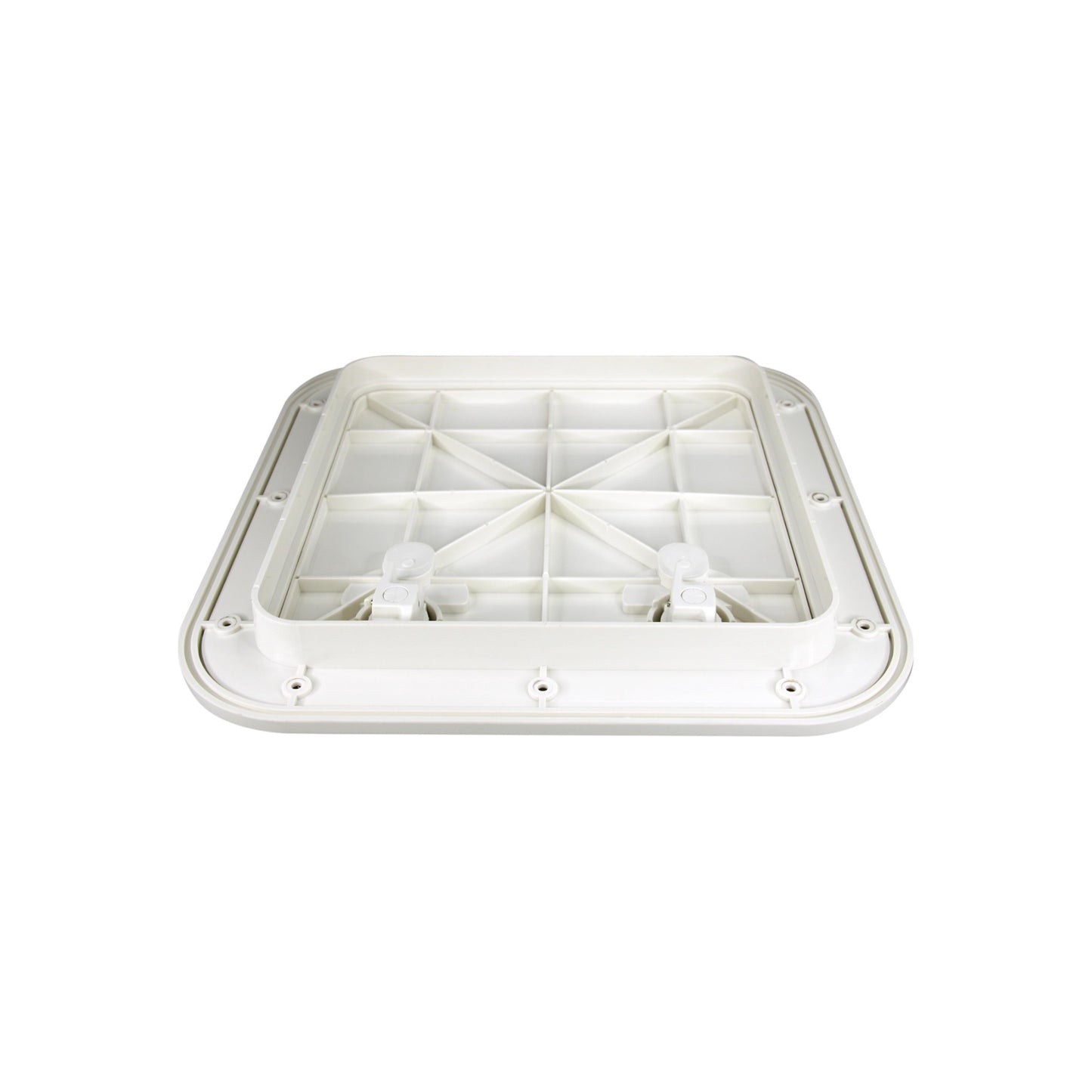 Pactrade Marine Boat Deck Access Hatch & Lid 14-3/4" x 14-1/2", White, 370mm x 375mm