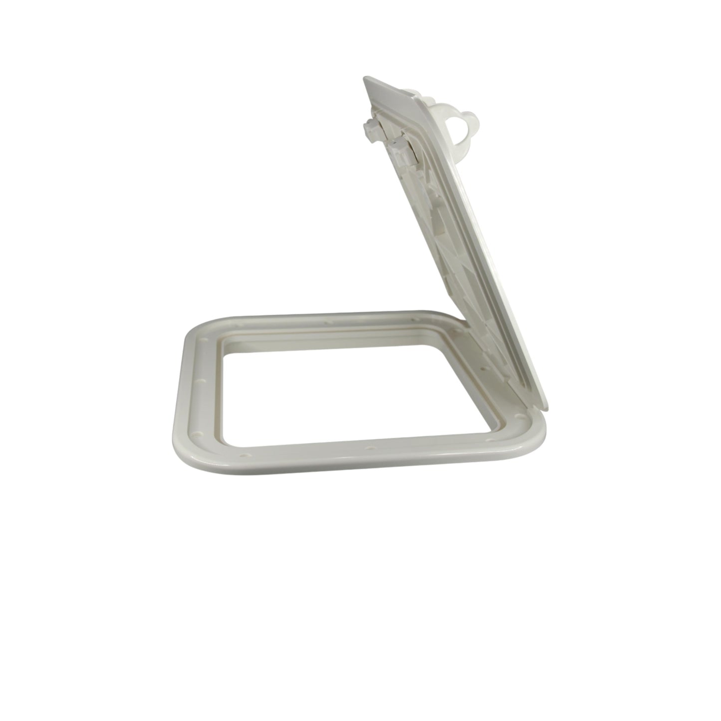 Pactrade Marine Boat Deck Access Hatch & Lid 14-3/4" x 14-1/2", White, 370mm x 375mm