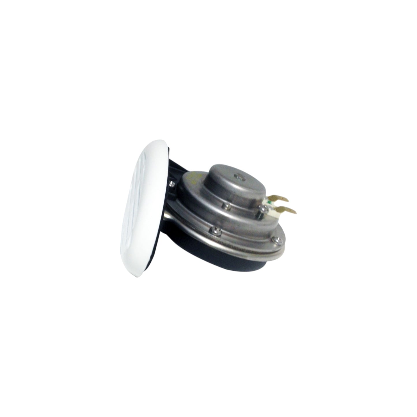 Pactrade Marine Boat SS304 Compact Drop-in Hidden Electric Horn 1 White 1Silver