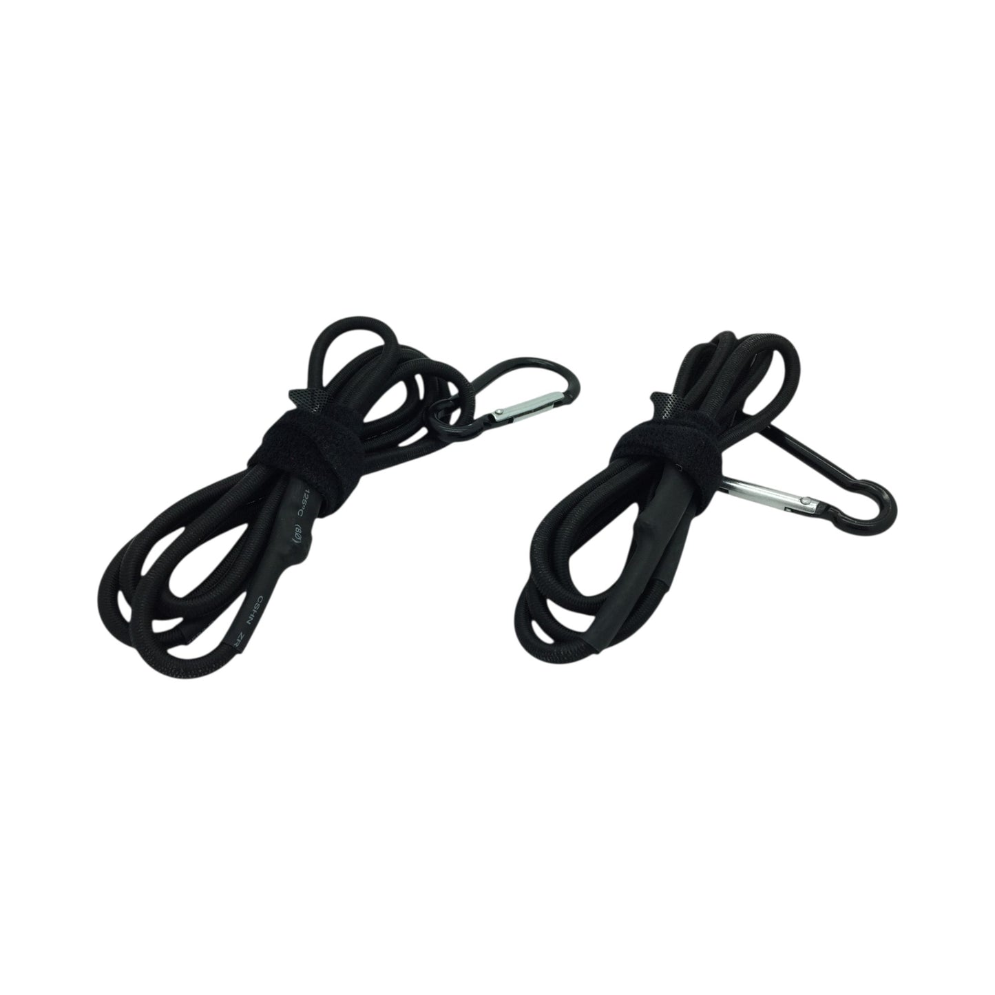 Pactrade Marine 2PC Bungee Cord Paddle and Fishing Pole Leash for Kayak Boats or Canoes 40"