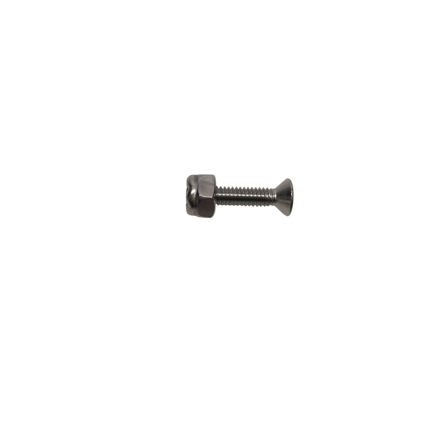 Pactrade Marine 8 PC Set Stainless Steel Nuts Screws For Kayaks Canoes Pad Eyes