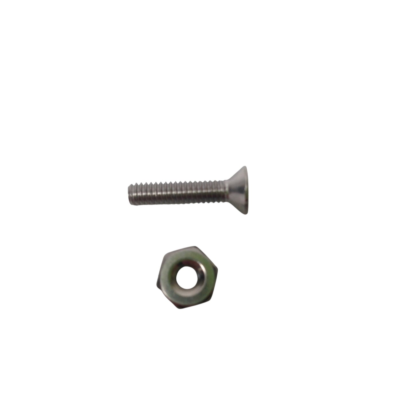 Pactrade Marine 8 PC Set Stainless Steel Nuts Screws For Kayaks Canoes Pad Eyes