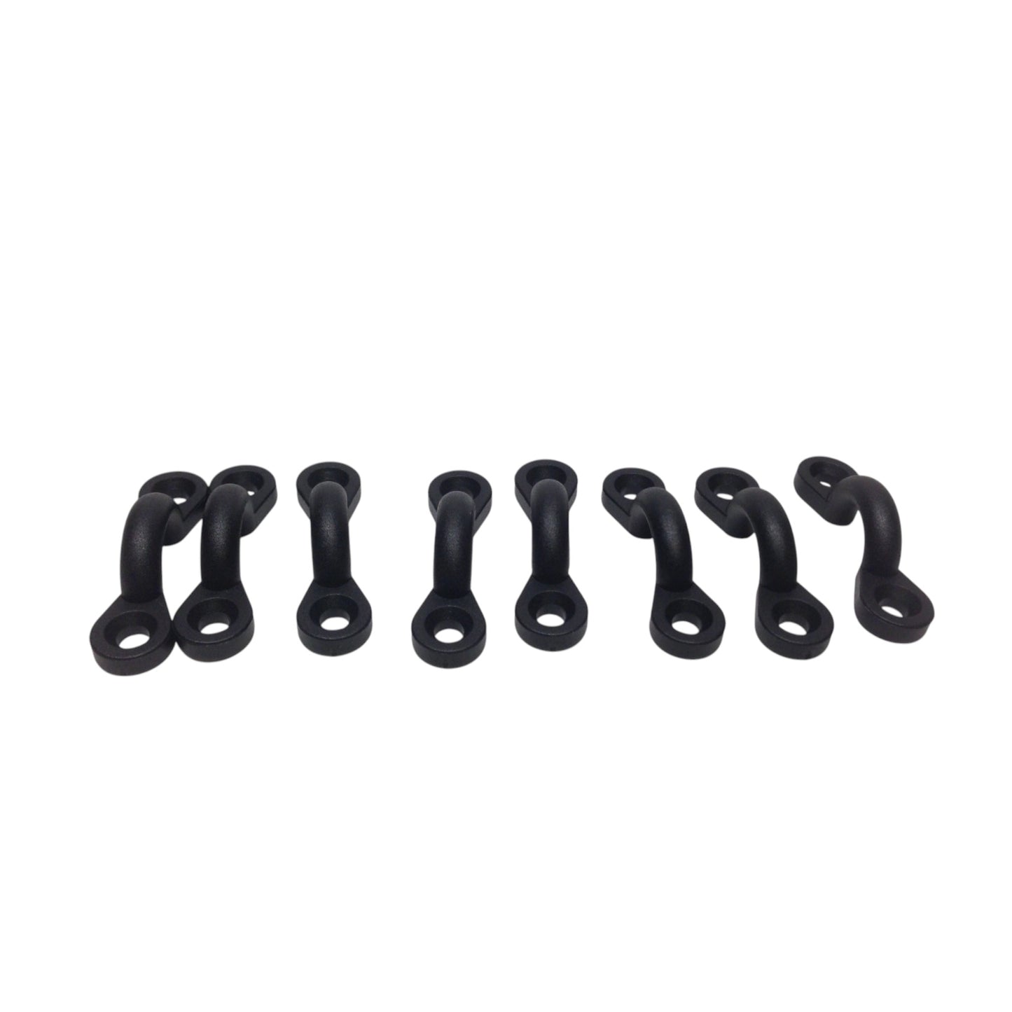 Pactrade Marine Durable Nylon Pad Eyes Set OF 8 For Kayak Rafting Replacements