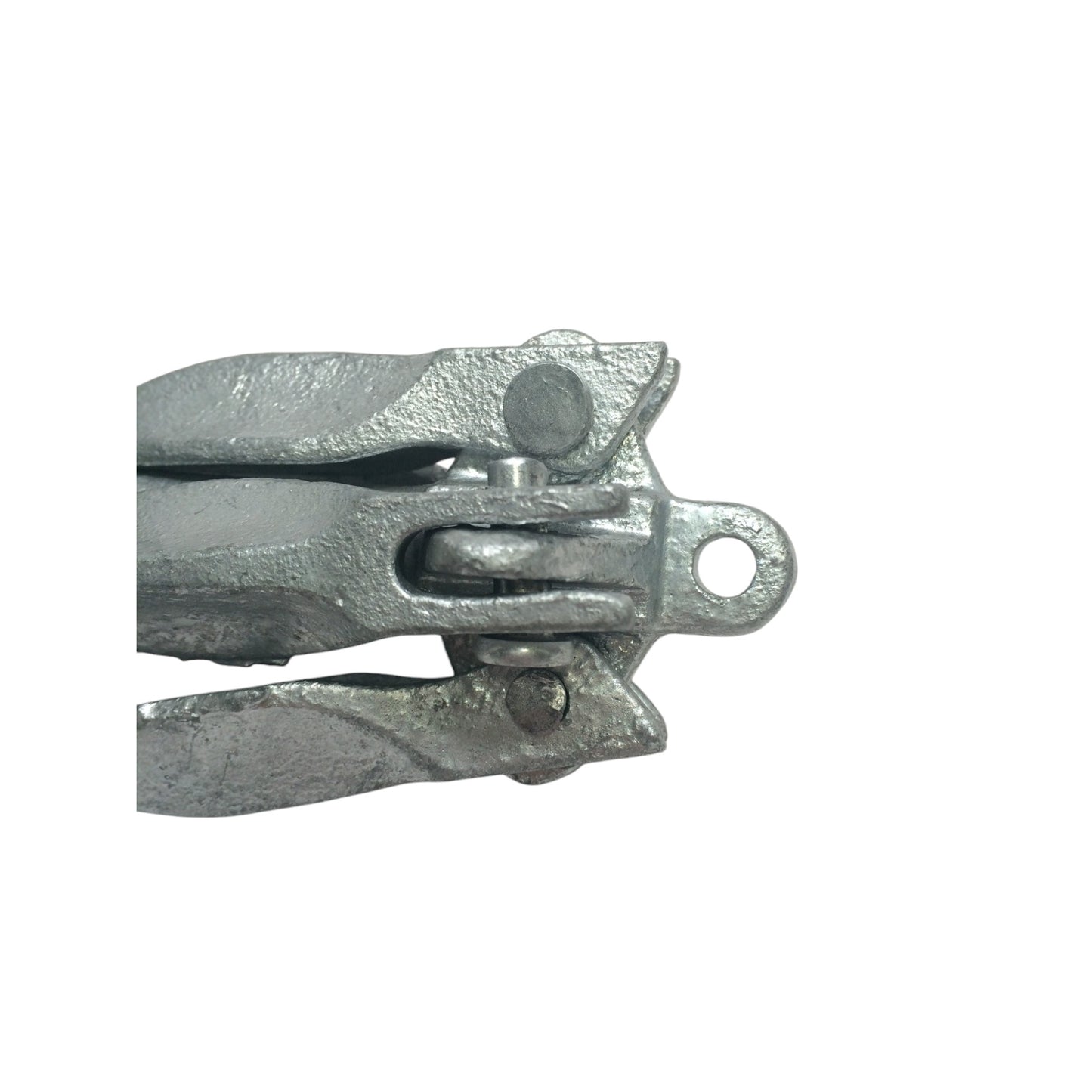 Pactrade Marine Zinc Plated Steel Anchor 1.54 LBS 4 Foldable Arms For Kayak Canoe Boat