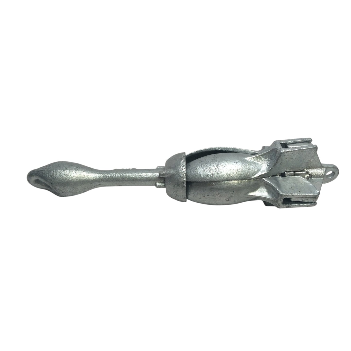 Pactrade Marine Zinc Plated Steel Anchor 3.3 LBS 4 Foldable Arms For Kayak Canoe Boat