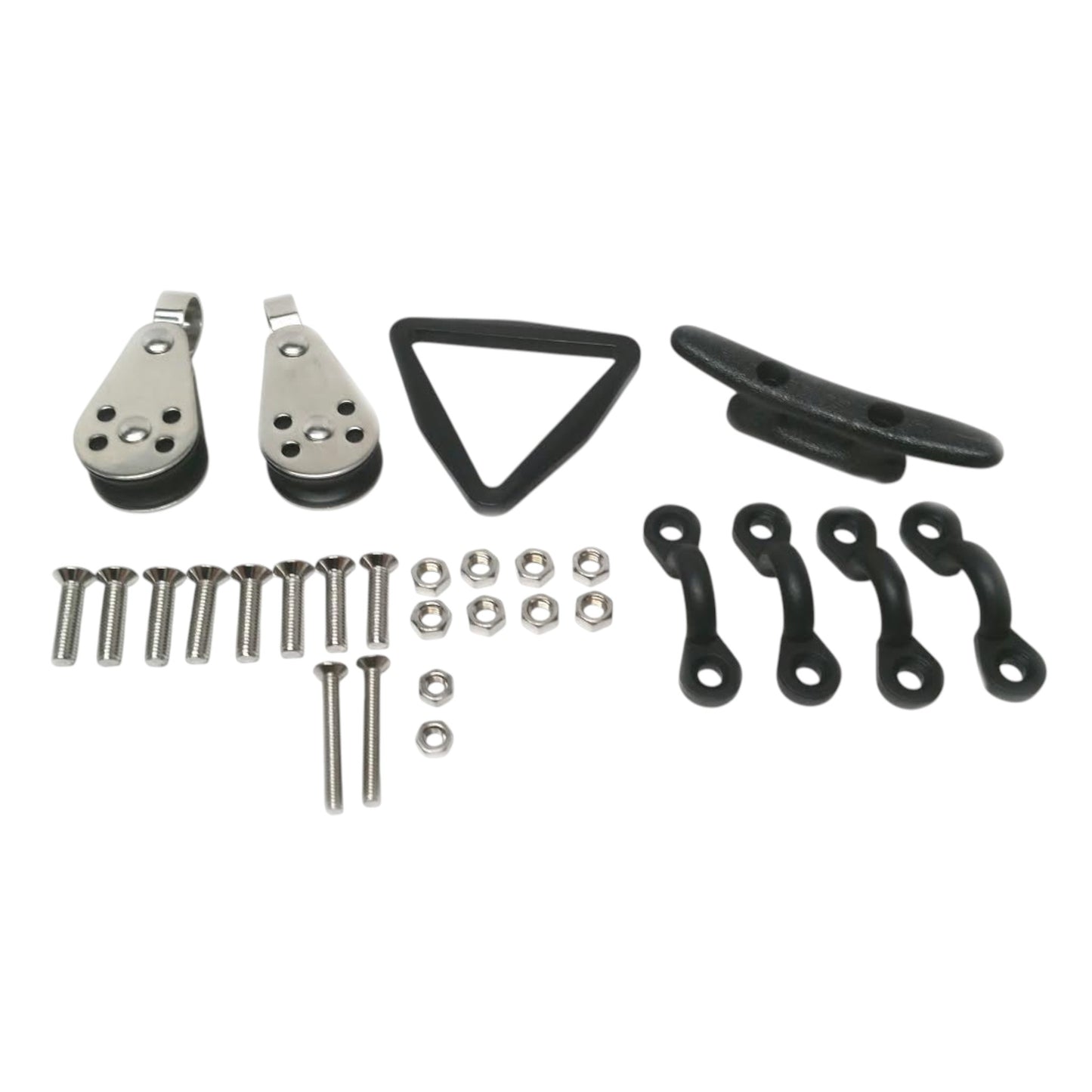 Pactrade Marine Kayak Canoe Boat Anchor Trolley Kit without Rope