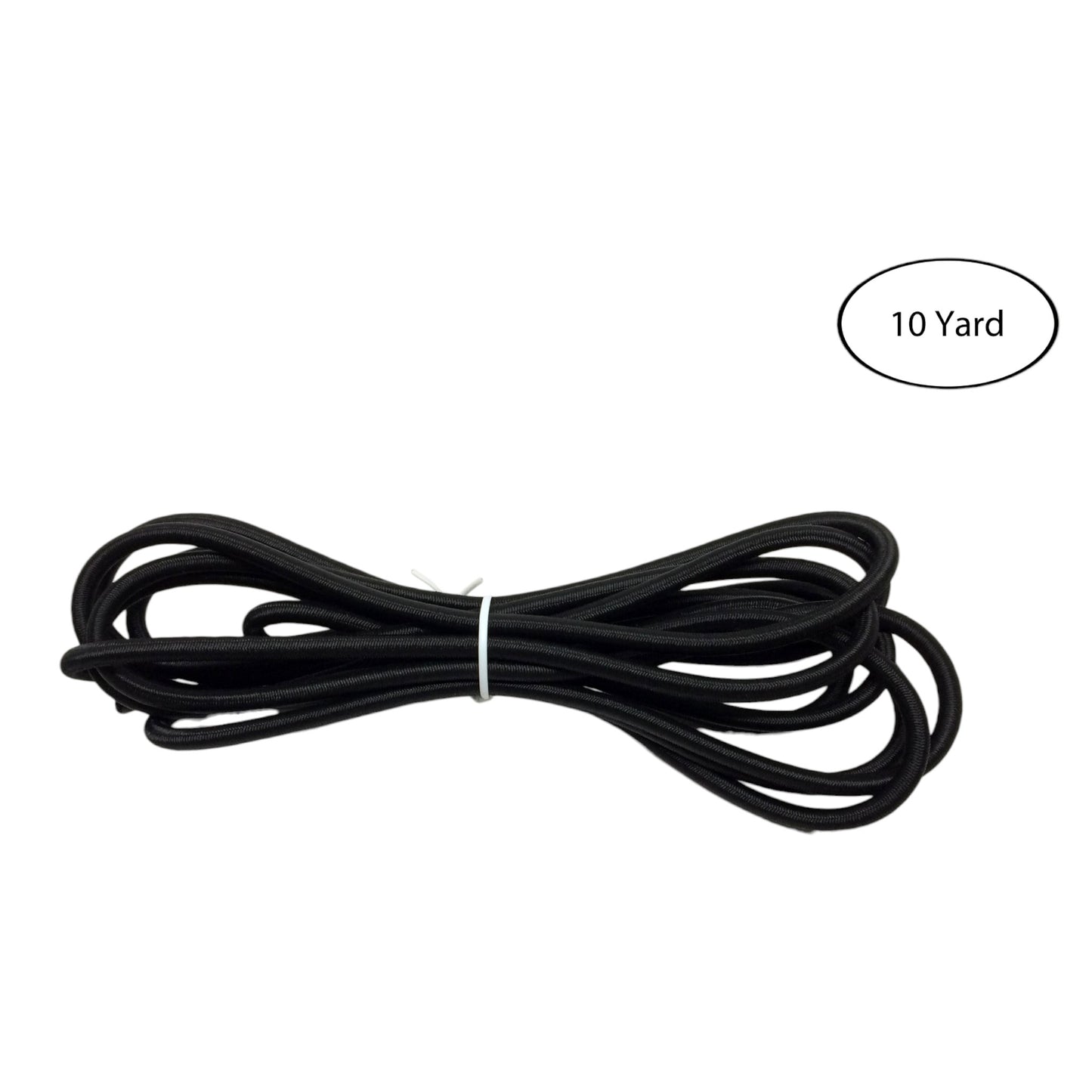 Pactrade Marine Durable Black Nylon Rope Leash For Kayak Canoe Small Boat Ten (10) Yards