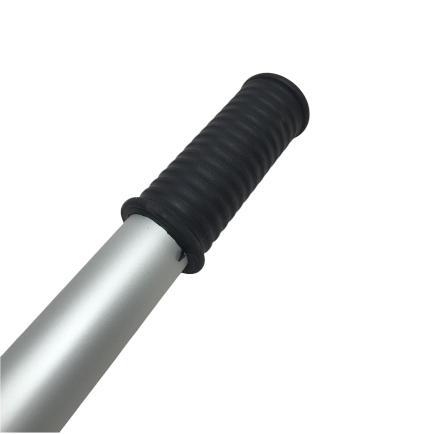 Pactrade Marine Anodized Aluminum Telescopic Kayak Boat Hook Dock Docking Extend Sections Adjustable Extendable Length Plastic PC Red Tip Non-Slip Black Locking Vinyl Mechanism Ring Handles