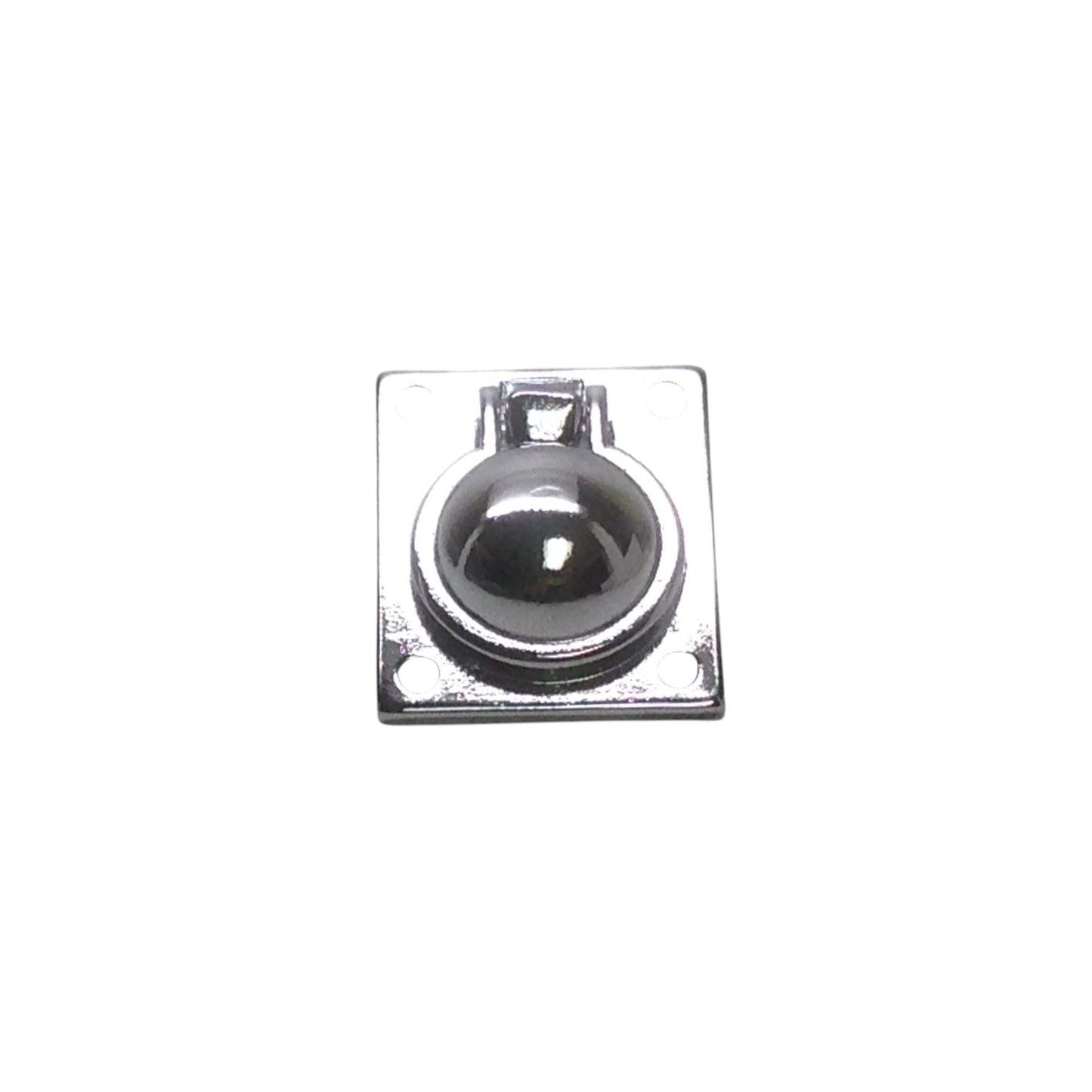 Pactrade Marine Boat Chrome Plated Brass Ring Pull 1 1/2" X 1 3/4"
