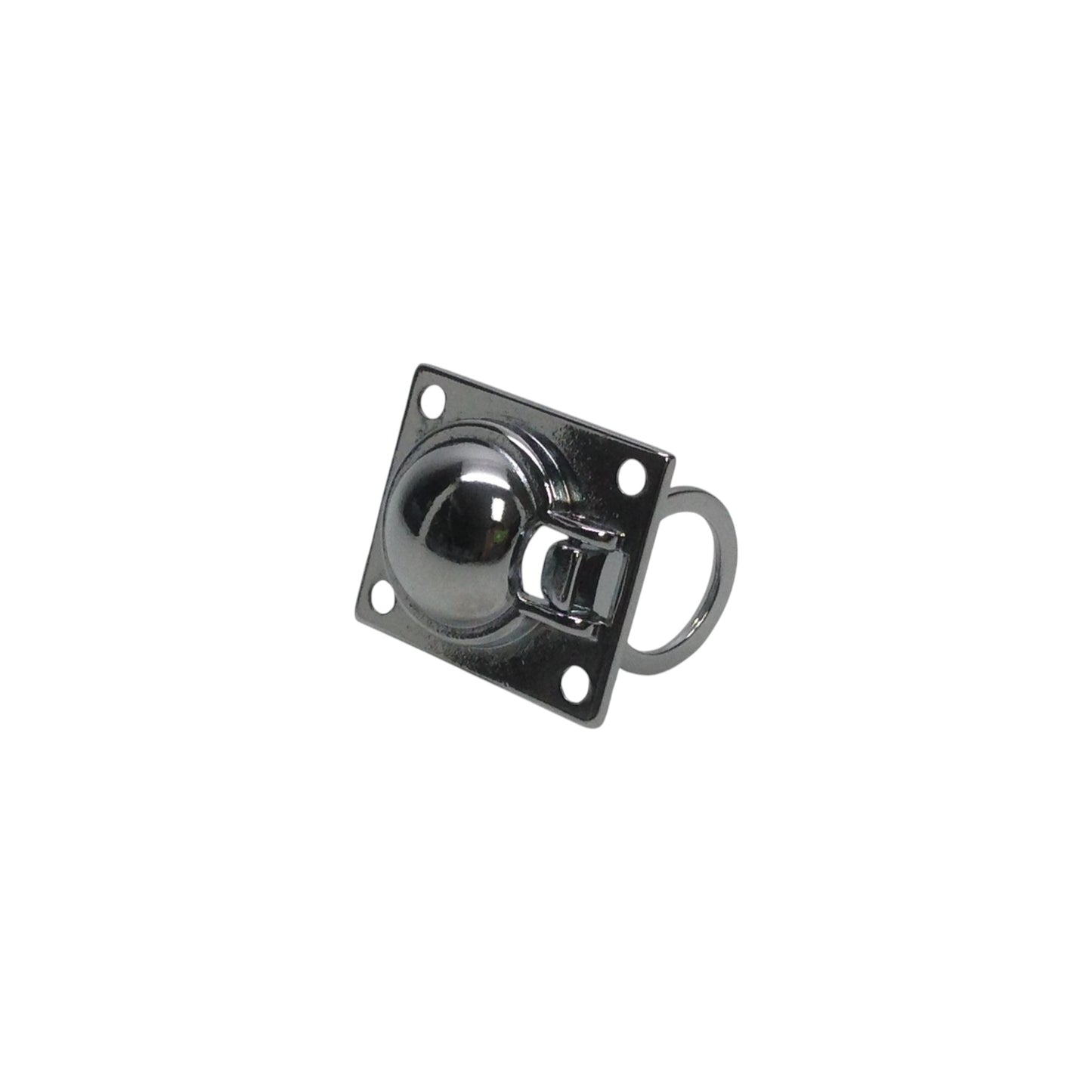 Pactrade Marine Boat Chrome Plated Brass Ring Pull 1 1/2" X 1 3/4"