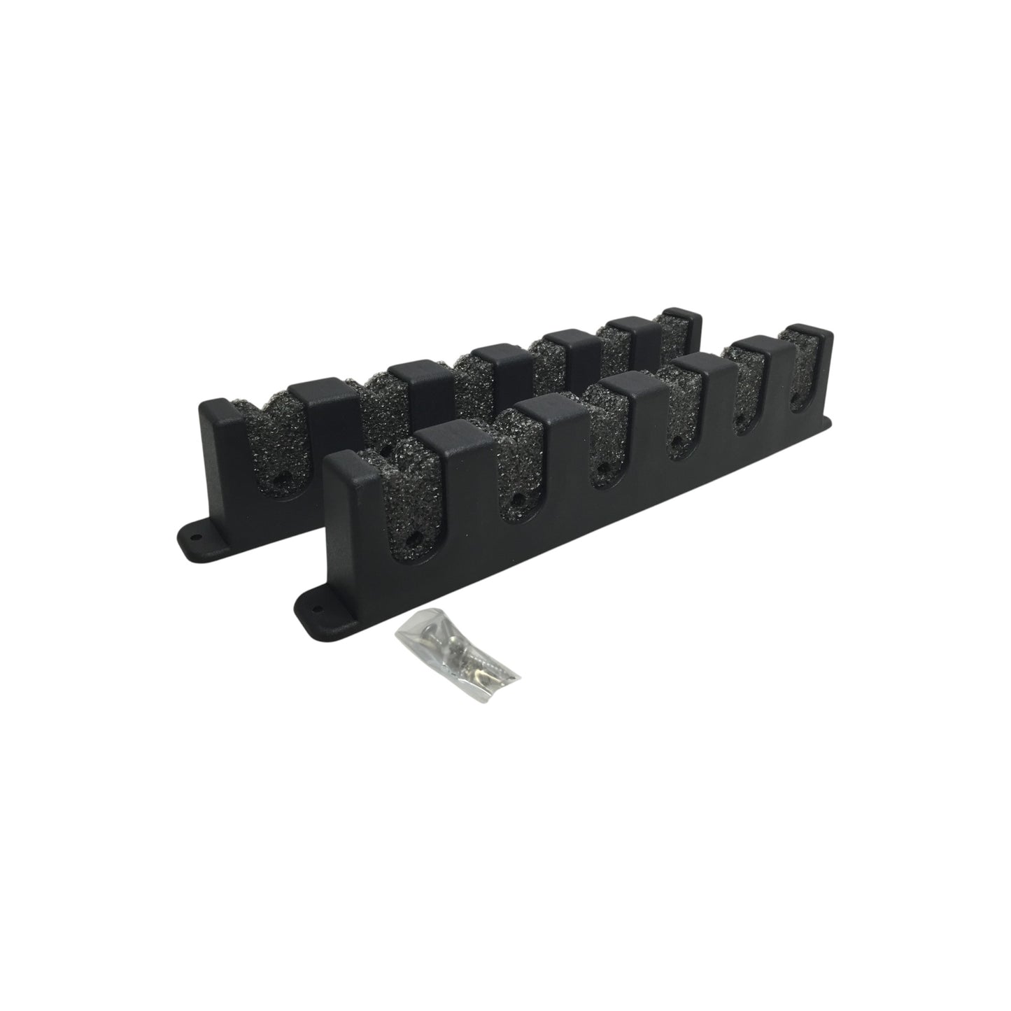 Pactrade Marine Plastic Rod Storage Rack W/Foam Horizontal 6 Rod Scratch-Free