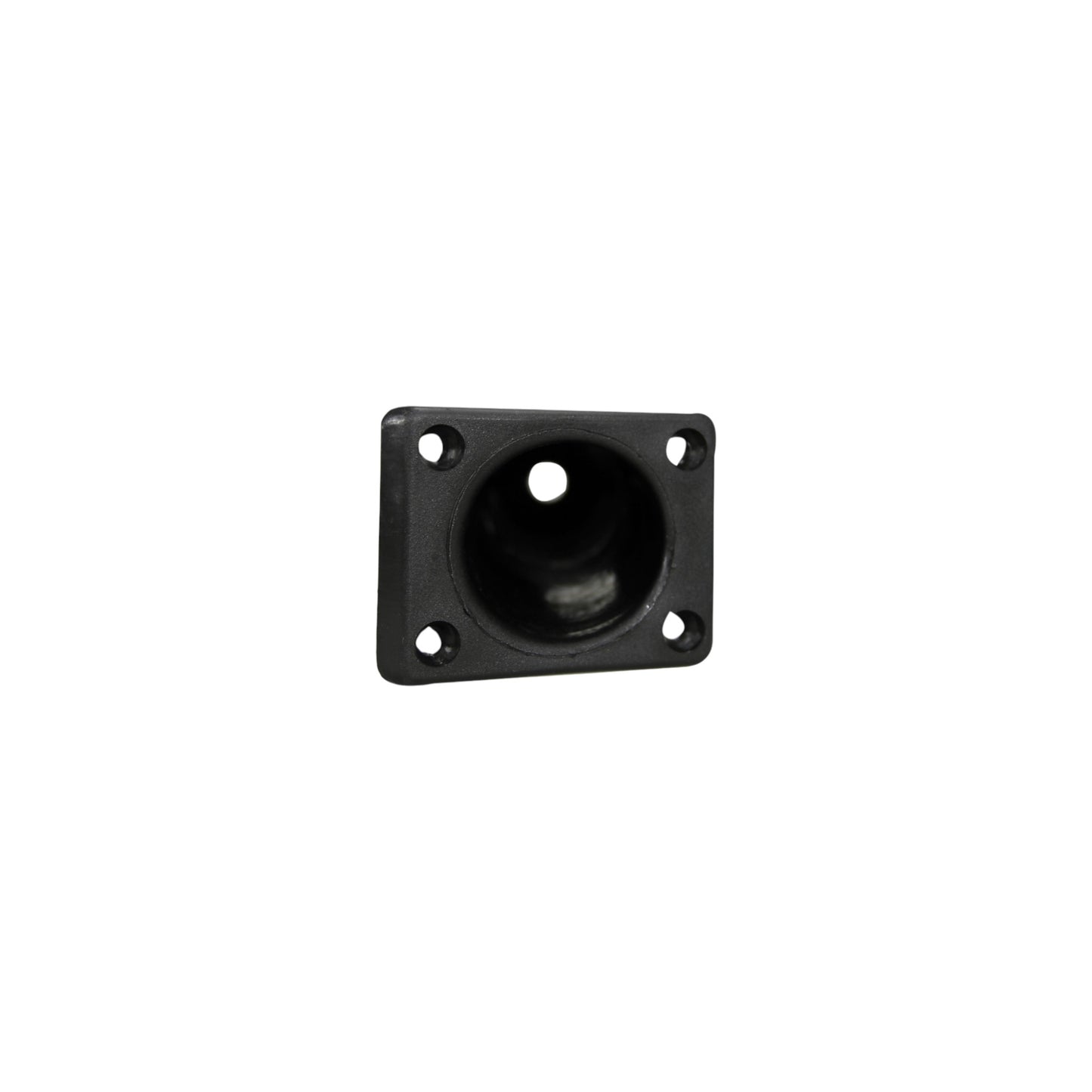 Pactrade Marine Boat Kayak Plastic Flush Mount Square Head Black Rod Holder 30°