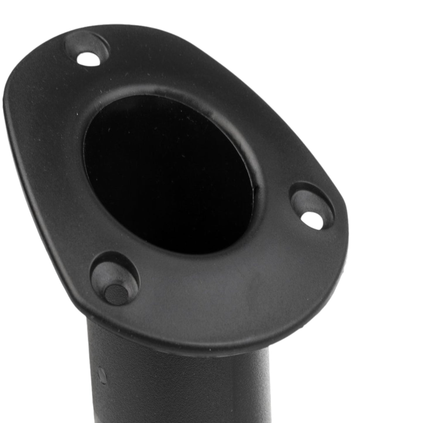 Pactrade Marine Boat Black Nylon Plastic Fishing Rod Holder 9" Long Flush Mount