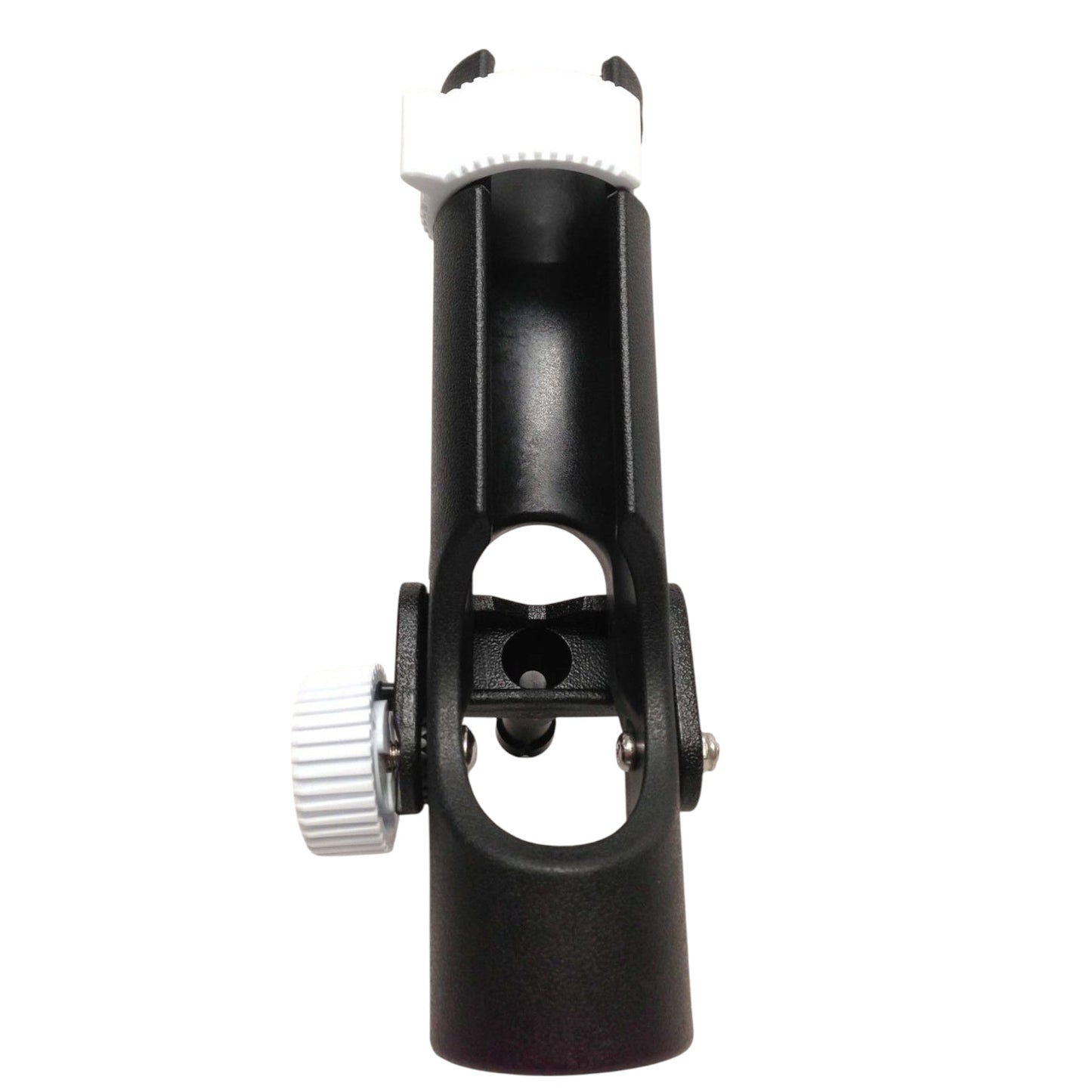 Pactrade Marine Adjustable Marine Boat Black Plastic Fishing Rod Holder Deck Mount