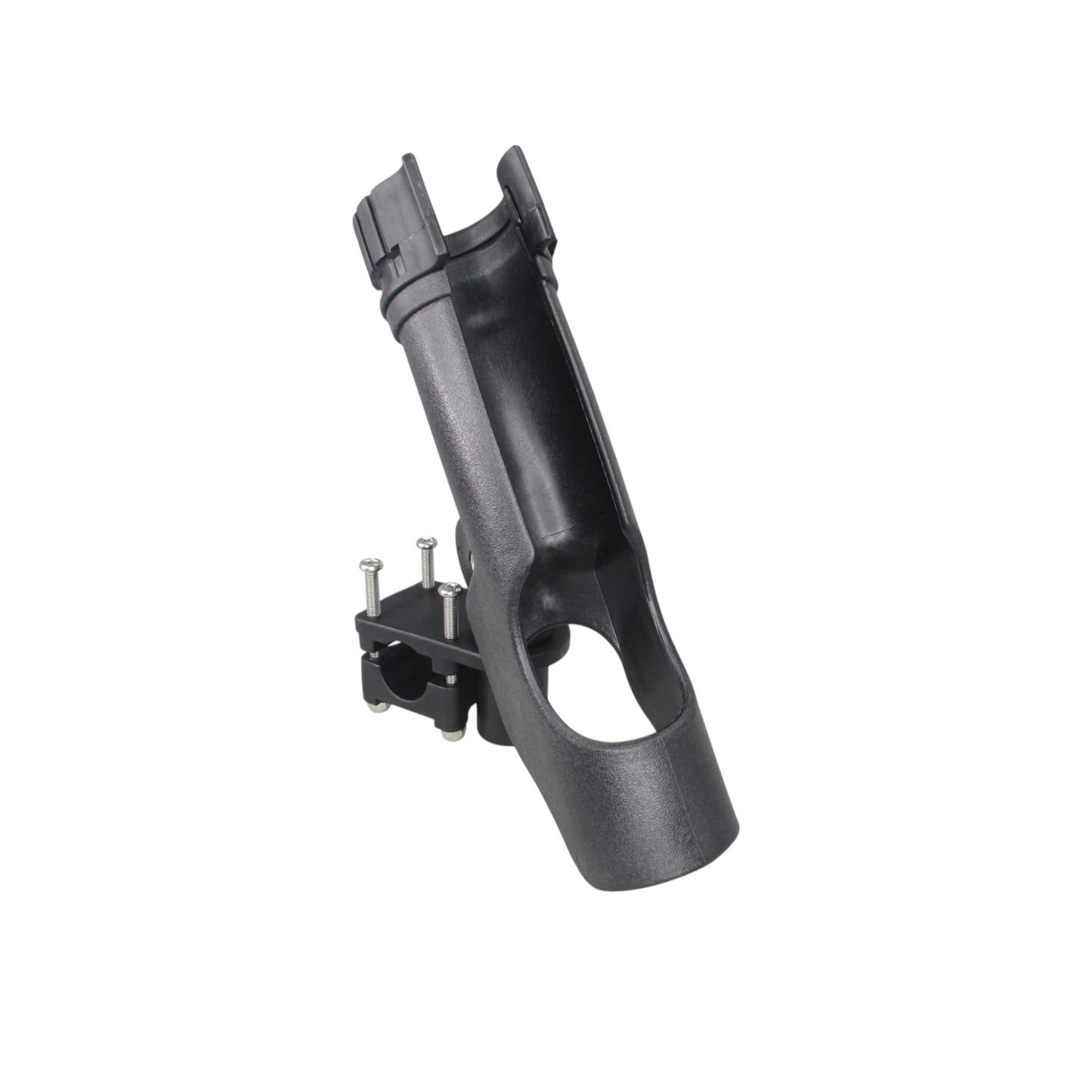 Pactrade Marine Boat Pontoon Fishing Rod Holder 1 1/4' Square 7/8'' - 1'' Round Rail Tube Mount Adjustable