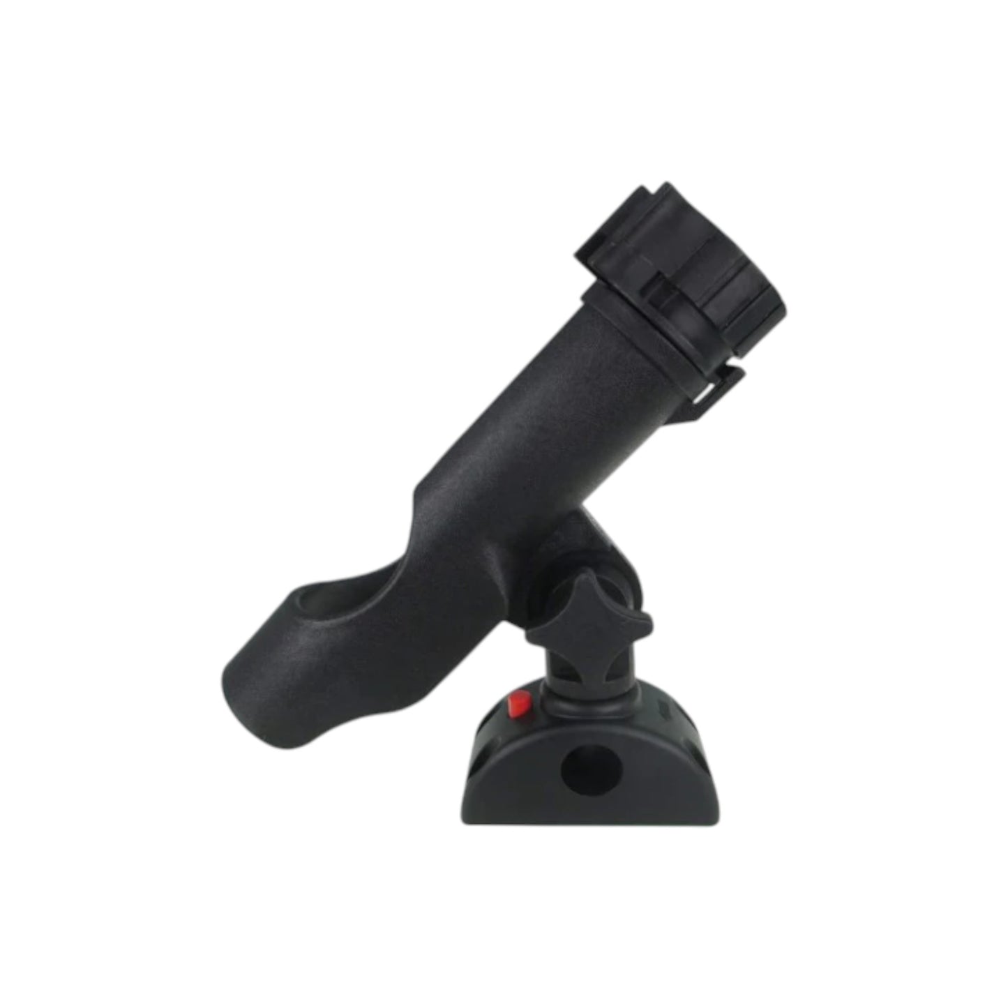 Pactrade Marine Boat Adjustable Fishing Rod Holder 7/8''-1'' Round Rail w/Lock