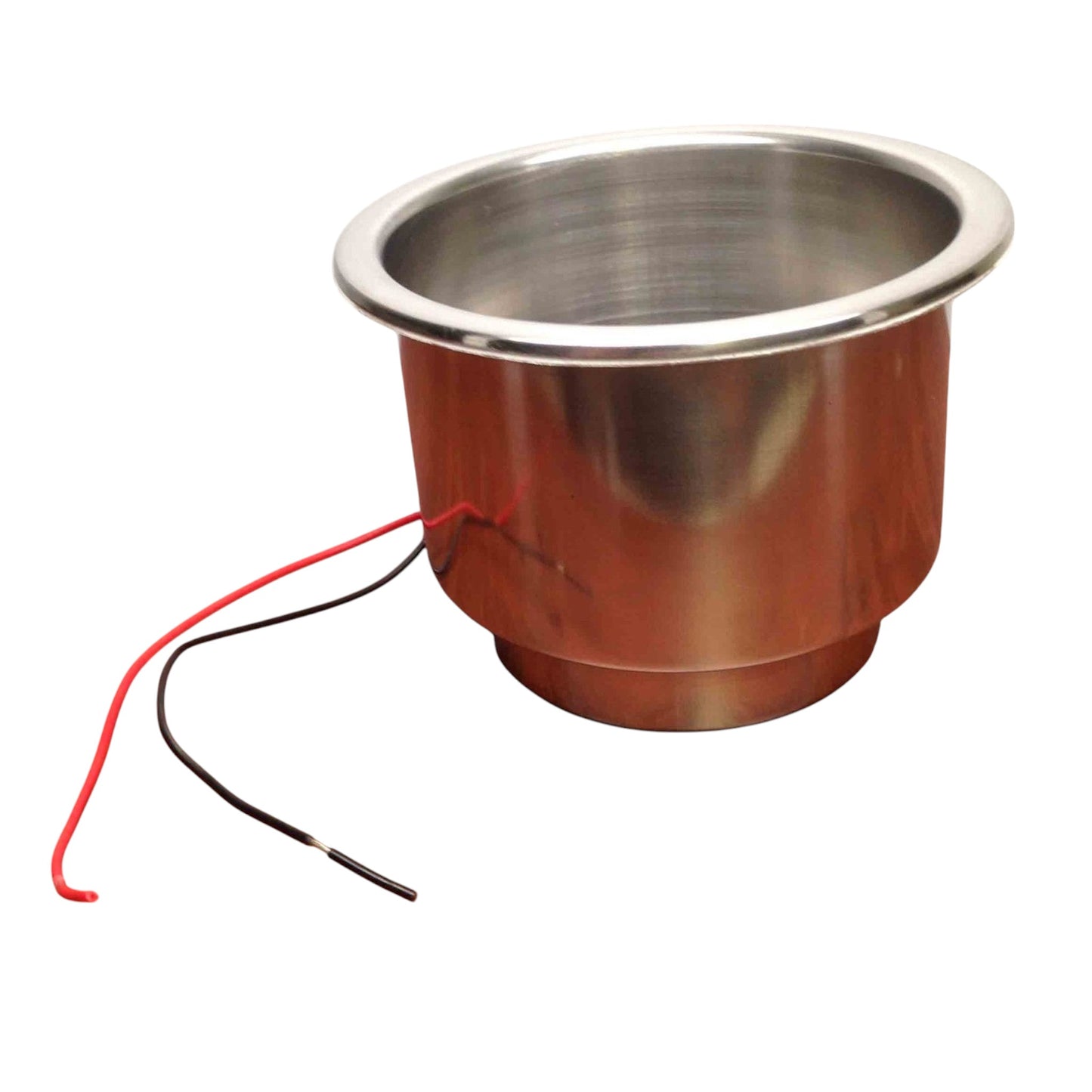 Pactrade Marine Boat Stainless Steel 304 LED Red Can Drink Holder RV Camper