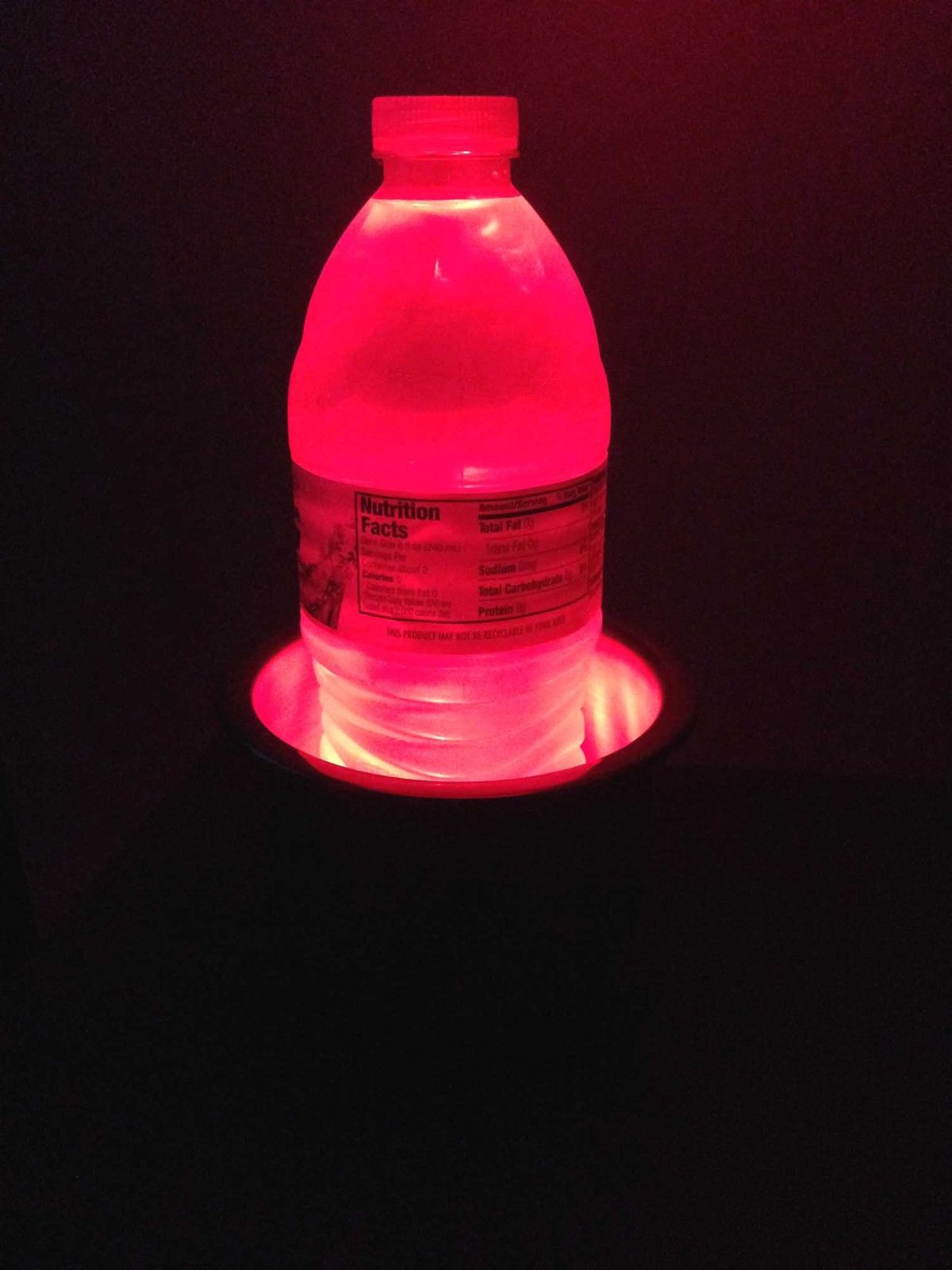Pactrade Marine Boat Stainless Steel 304 LED Red Can Drink Holder RV Camper