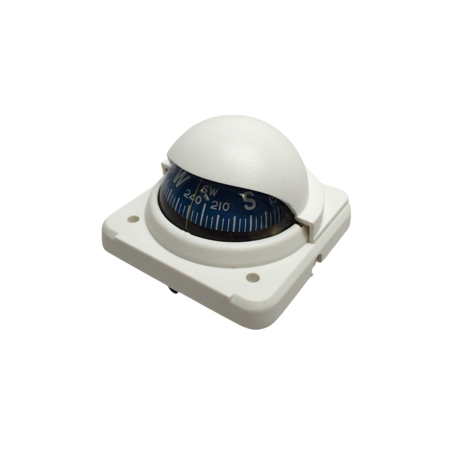 Pactrade Marine Boat White Bracket & Suction Cups Adjustable Built-In Compensation System