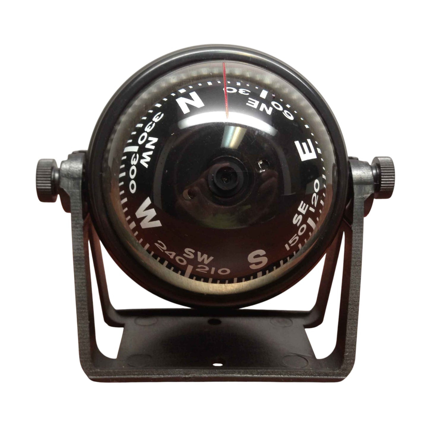 Pactrade Marine Boat Sports 2.25" D Compass With Black Bracket Visible Luber Line