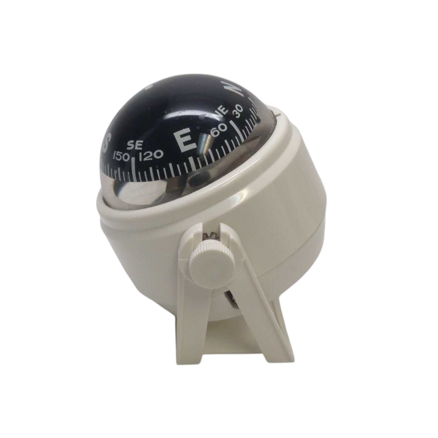 Pactrade Marine Boat Sports 2.25" D Compass with White Bracket Visible Luber Line